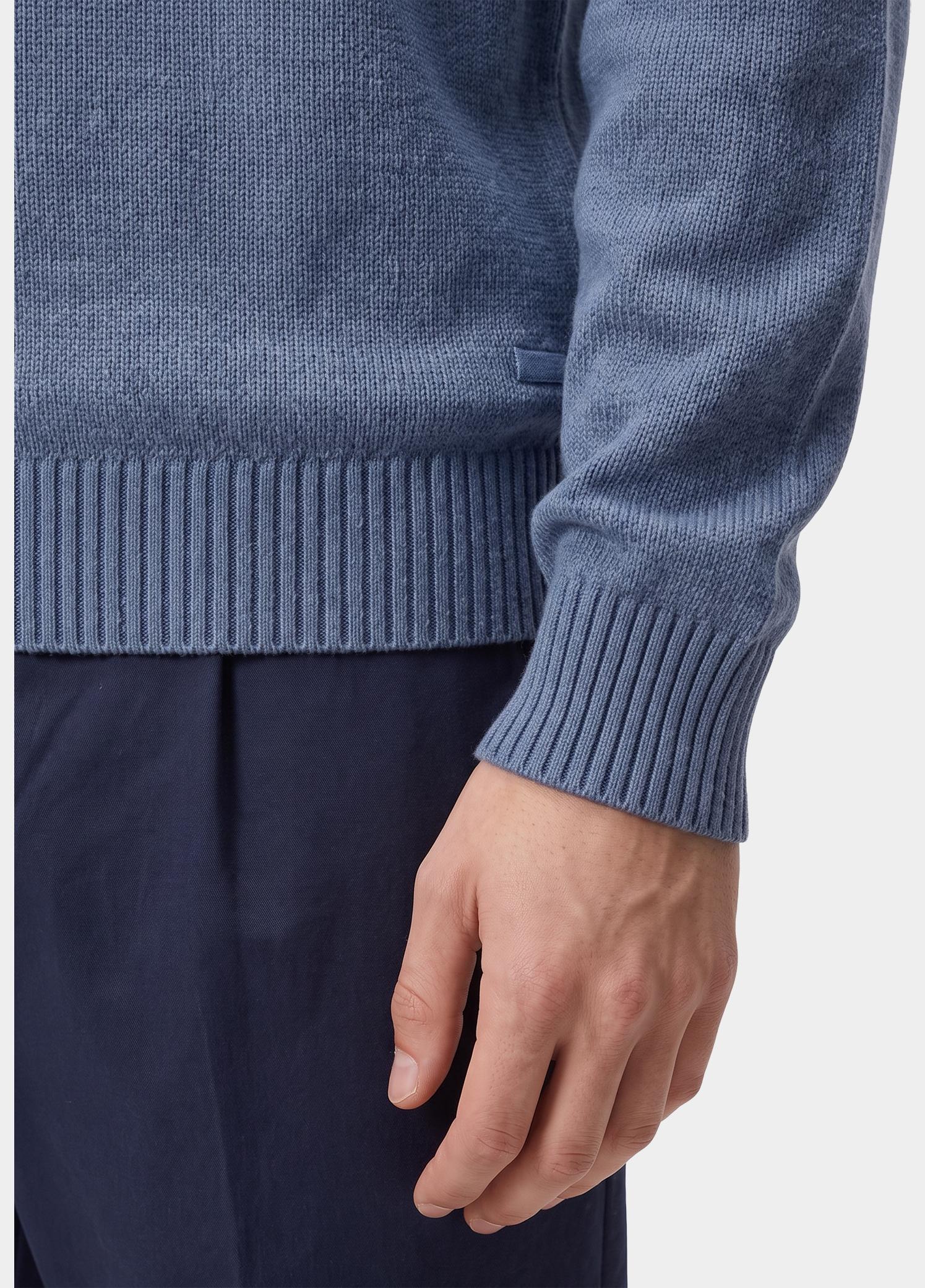 BOSS Orange Pullover heren Blauw Kipolo 10283090 01 50571423/424