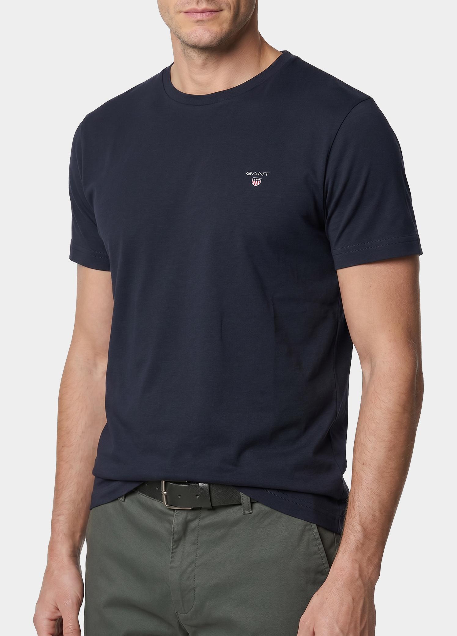 Gant T-shirt korte mouw Blauw PRINTED ARCHIVE SHIELD TSHIRT 2004080/433