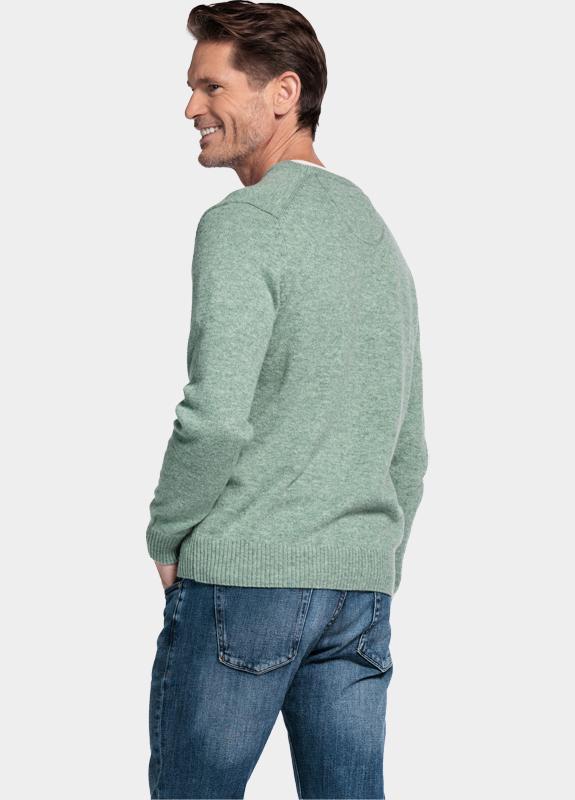 Baileys Pullover Groen V-Neck Pullover  10gg, single 520091/725