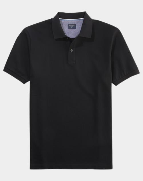 Olymp Polo korte mouw Zwart Polo PiquÃ© solid 540952/68