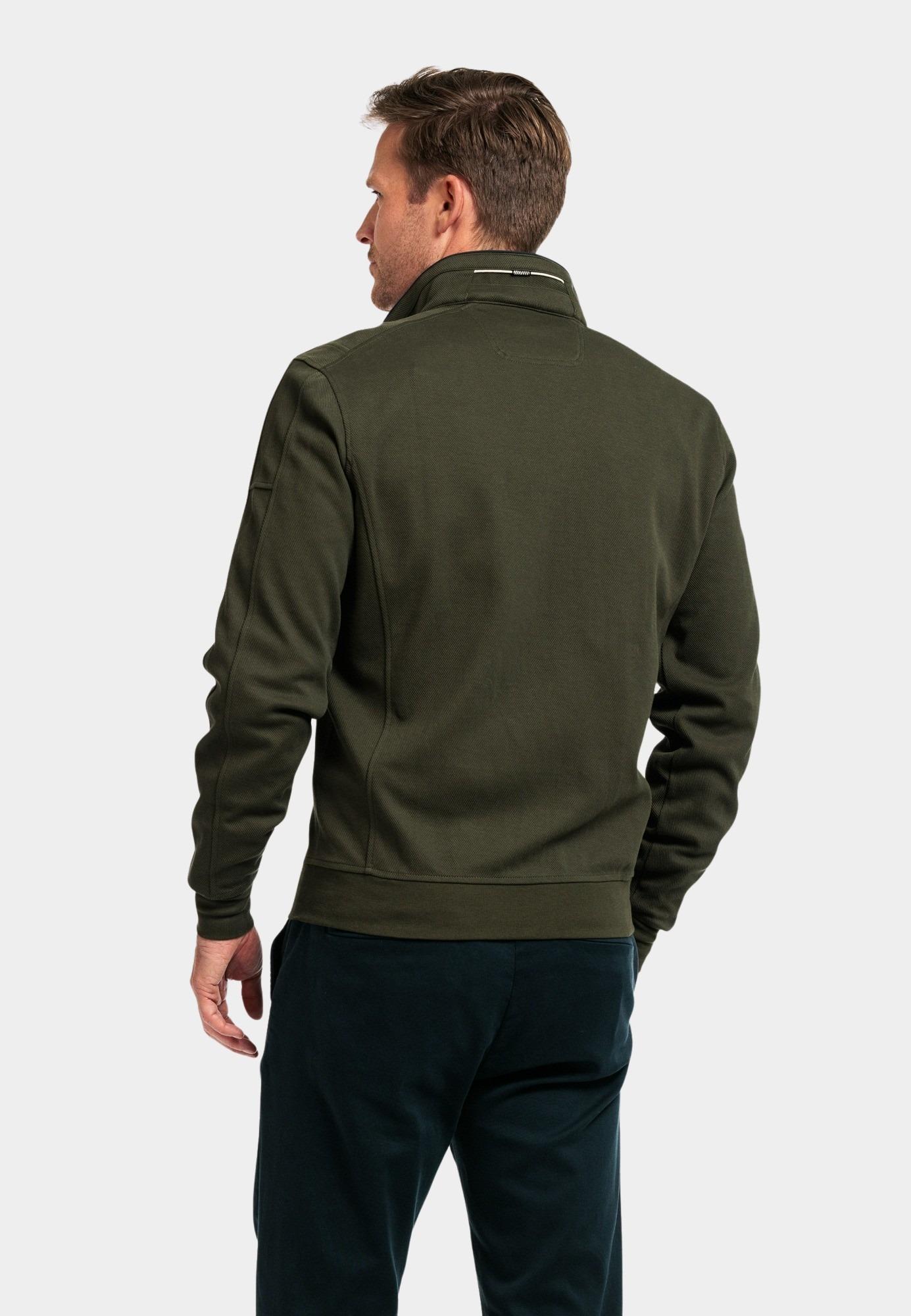 Baileys Vest Groen Sweat Cardigan Zip 422260/75
