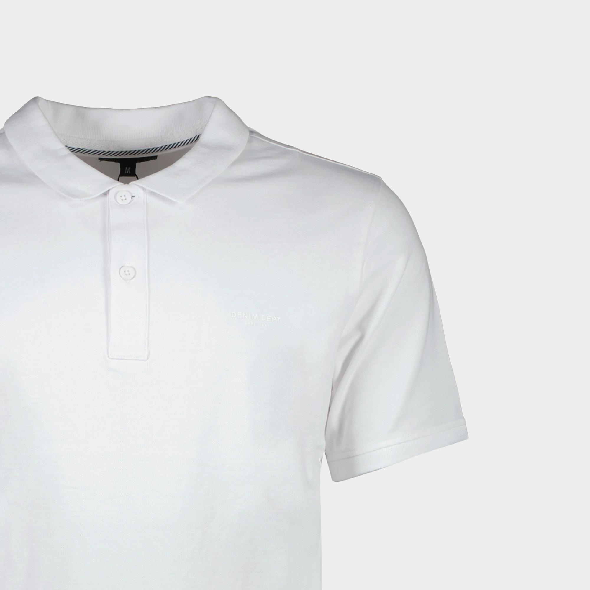 Cars Jeans Polo korte mouw Wit DARIO 60766/23