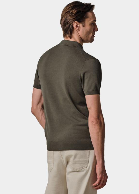 Profuomo Polo heren Bruin  PPXD10007/B