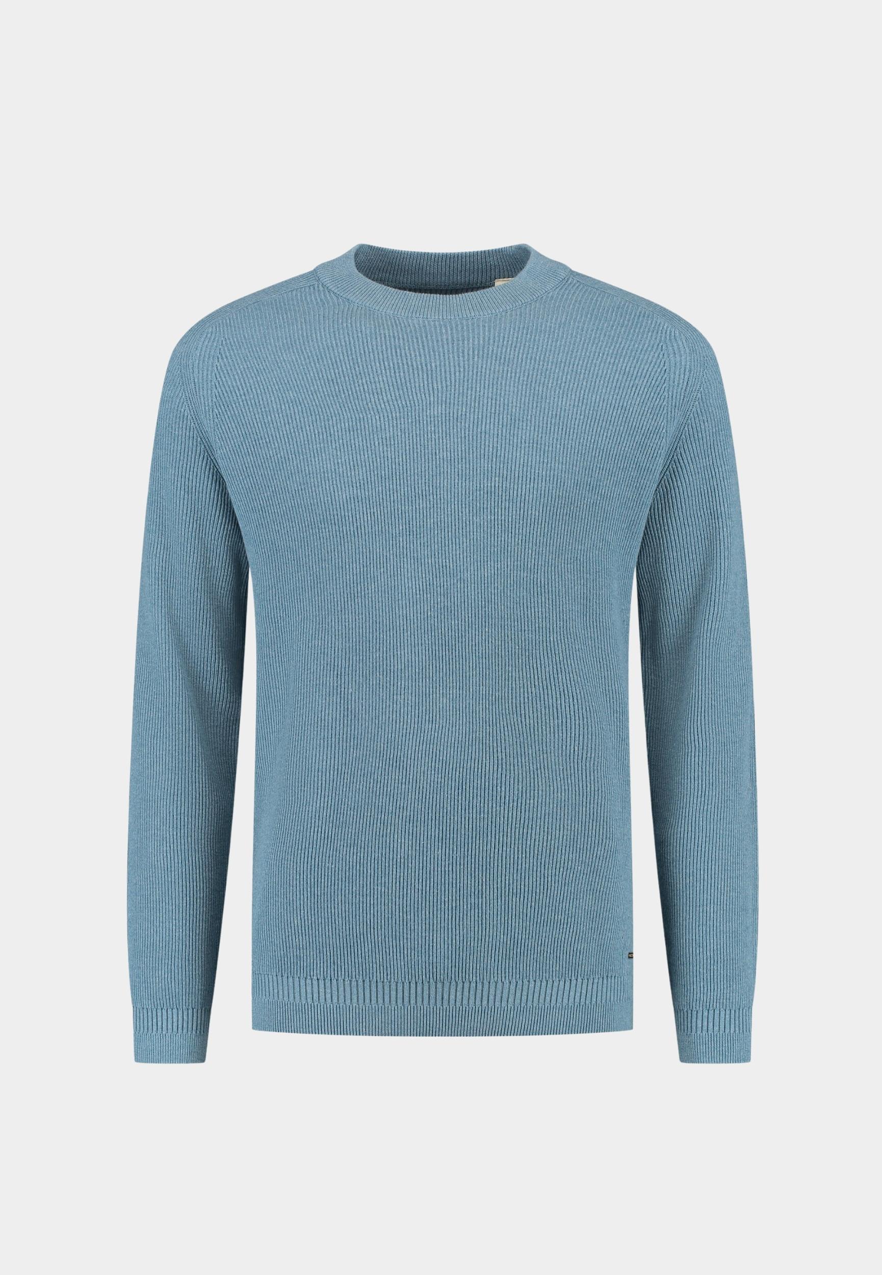 Dstrezzed Pullover Blauw DS_Pedro 405738-SS25/699