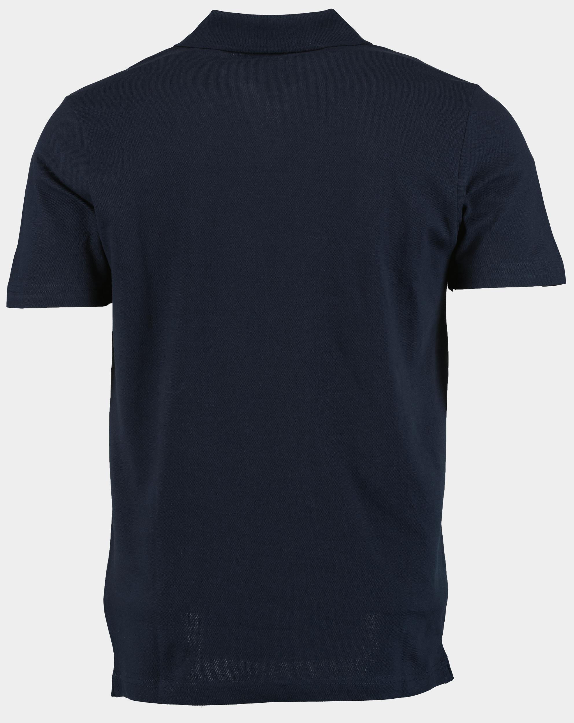 Bos Polo korte mouw Blauw Polo V Placket 2804425/220 Navy