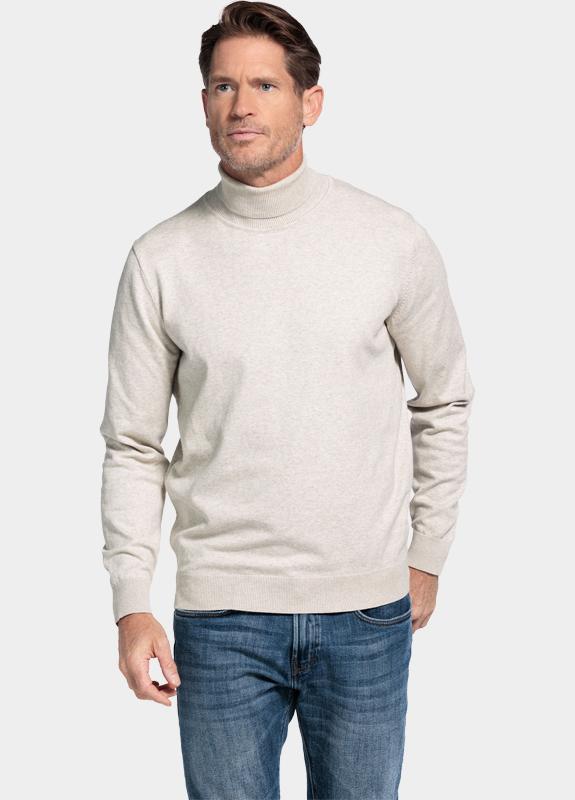 Baileys Coltrui Wit High Neck Pullover Pima Cotto 528500/815