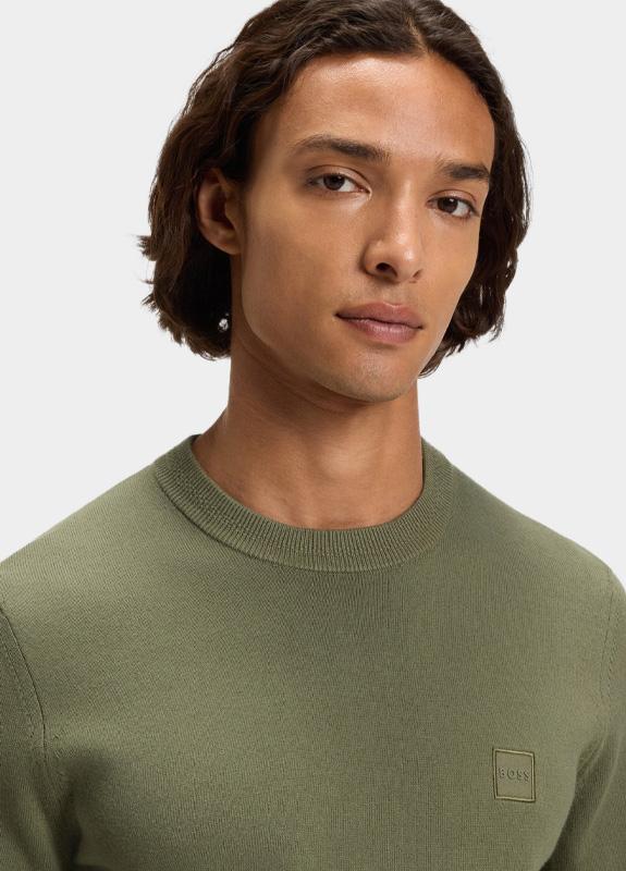 BOSS Orange Pullover Groen Kanovano_S 10265856 01 50527583/342