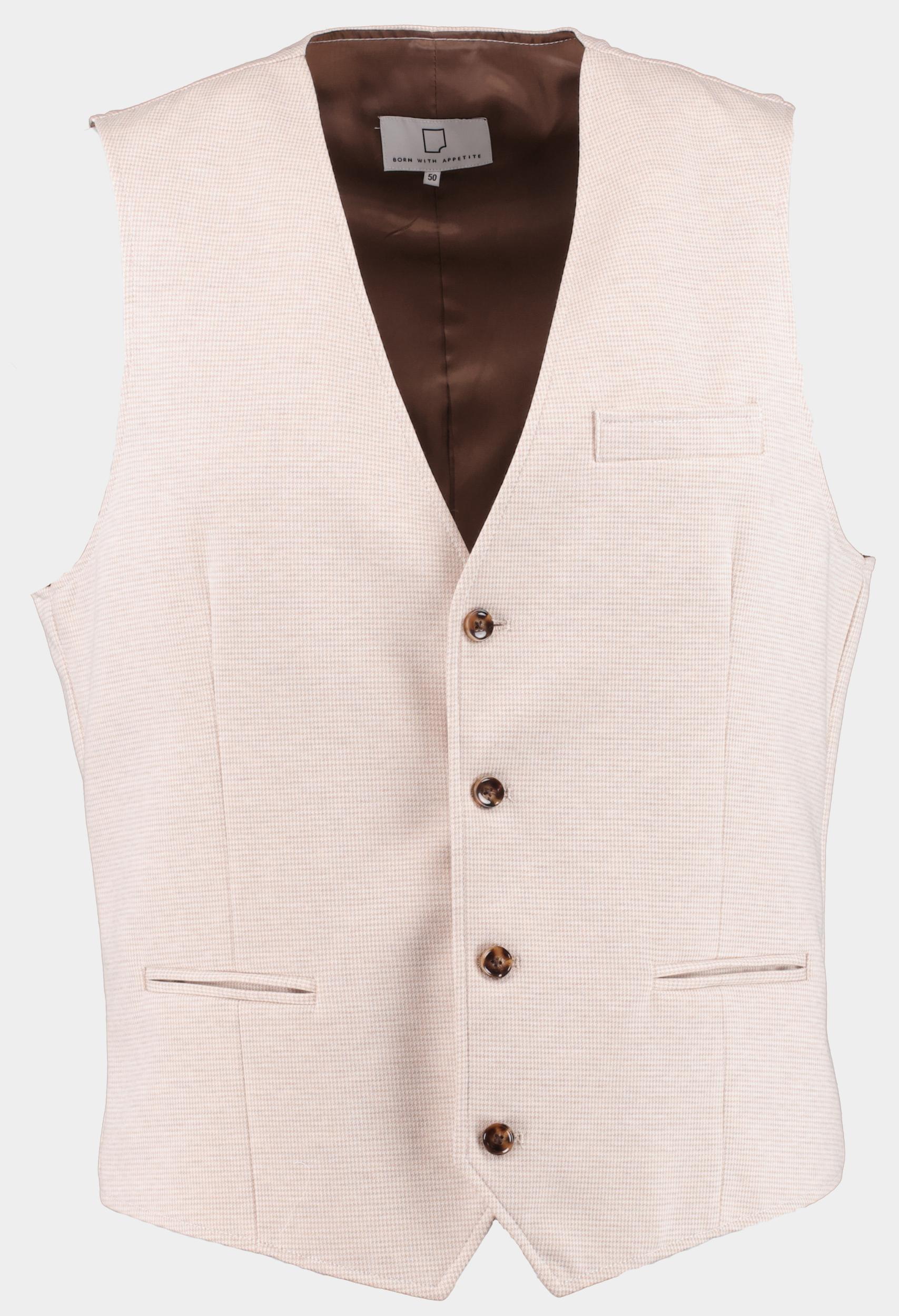 Born With Appetite Gilet Beige KRIS waistcoat BWA24111KR36/820 sand