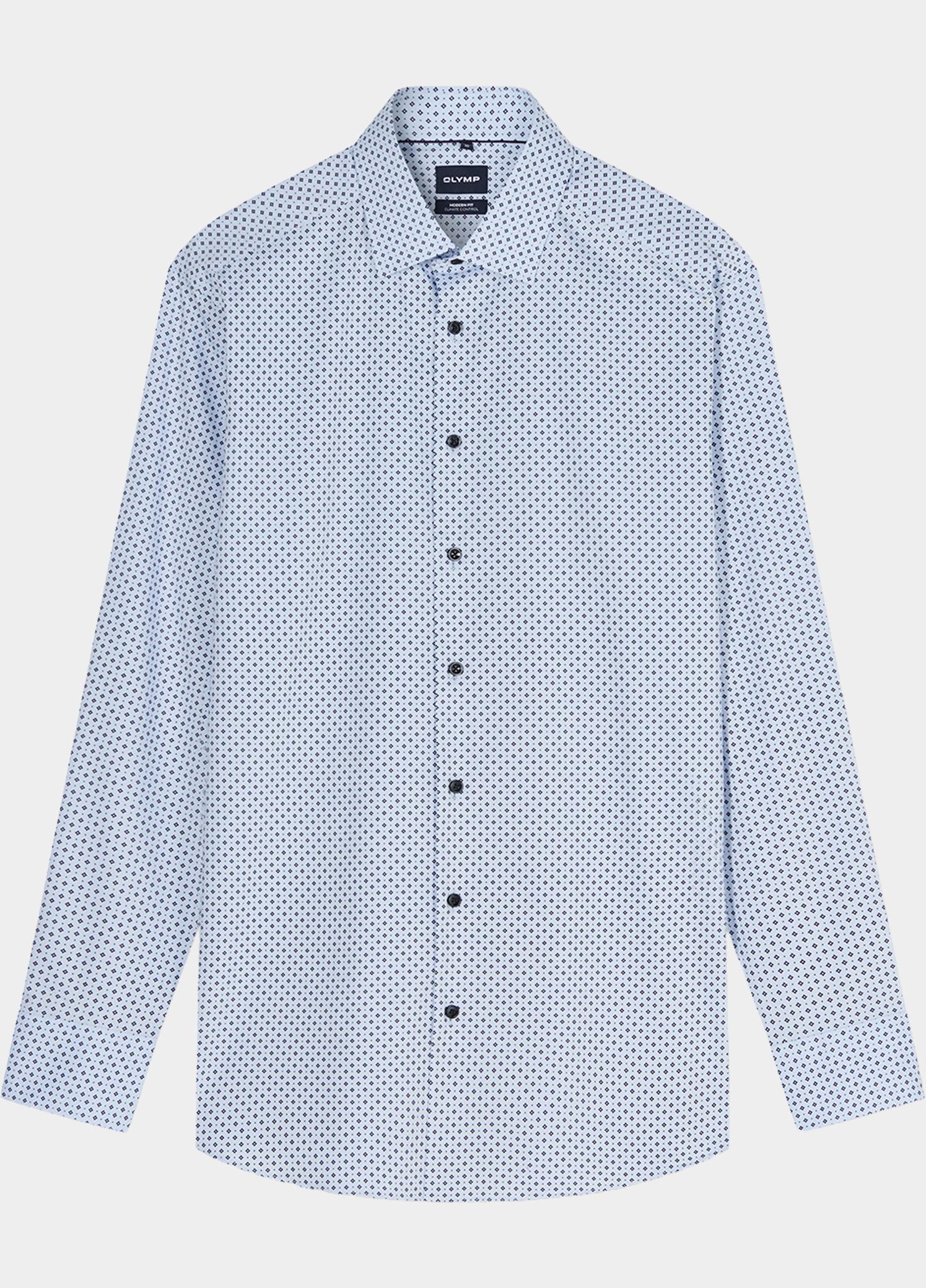 Olymp Zakelijk overhemd heren Blauw Luxor CC mf D.2165 o.T. 139624/11