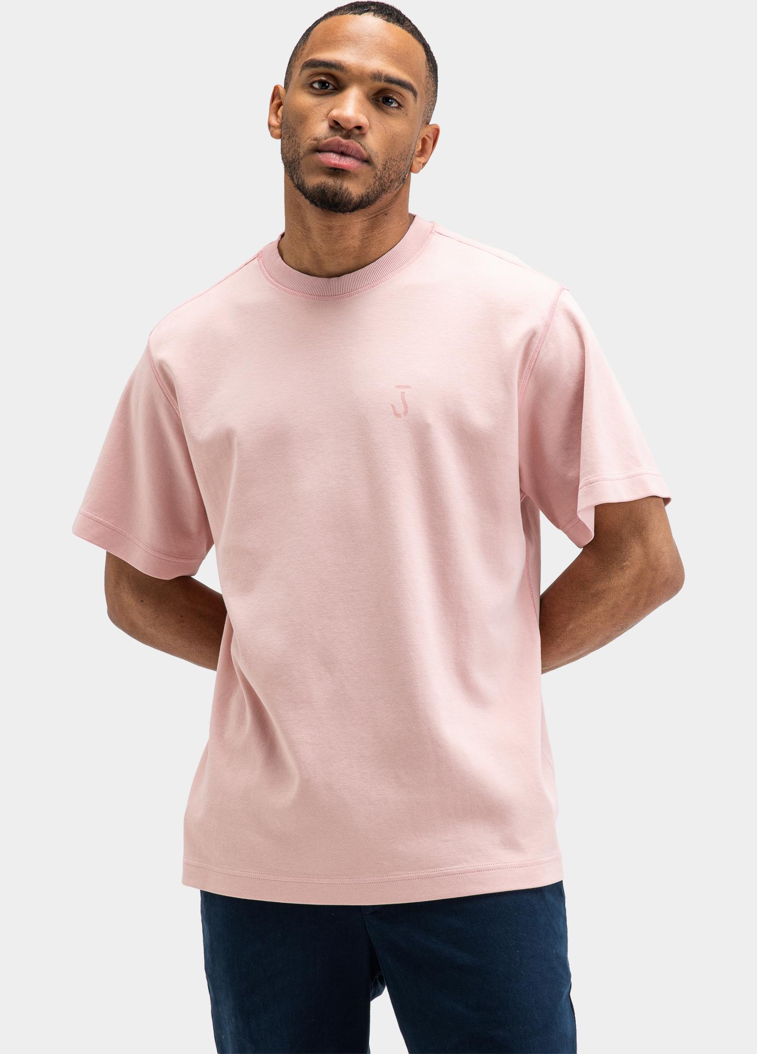 Butcher of Blue T-shirt heren Roze Mercer M2622003/515