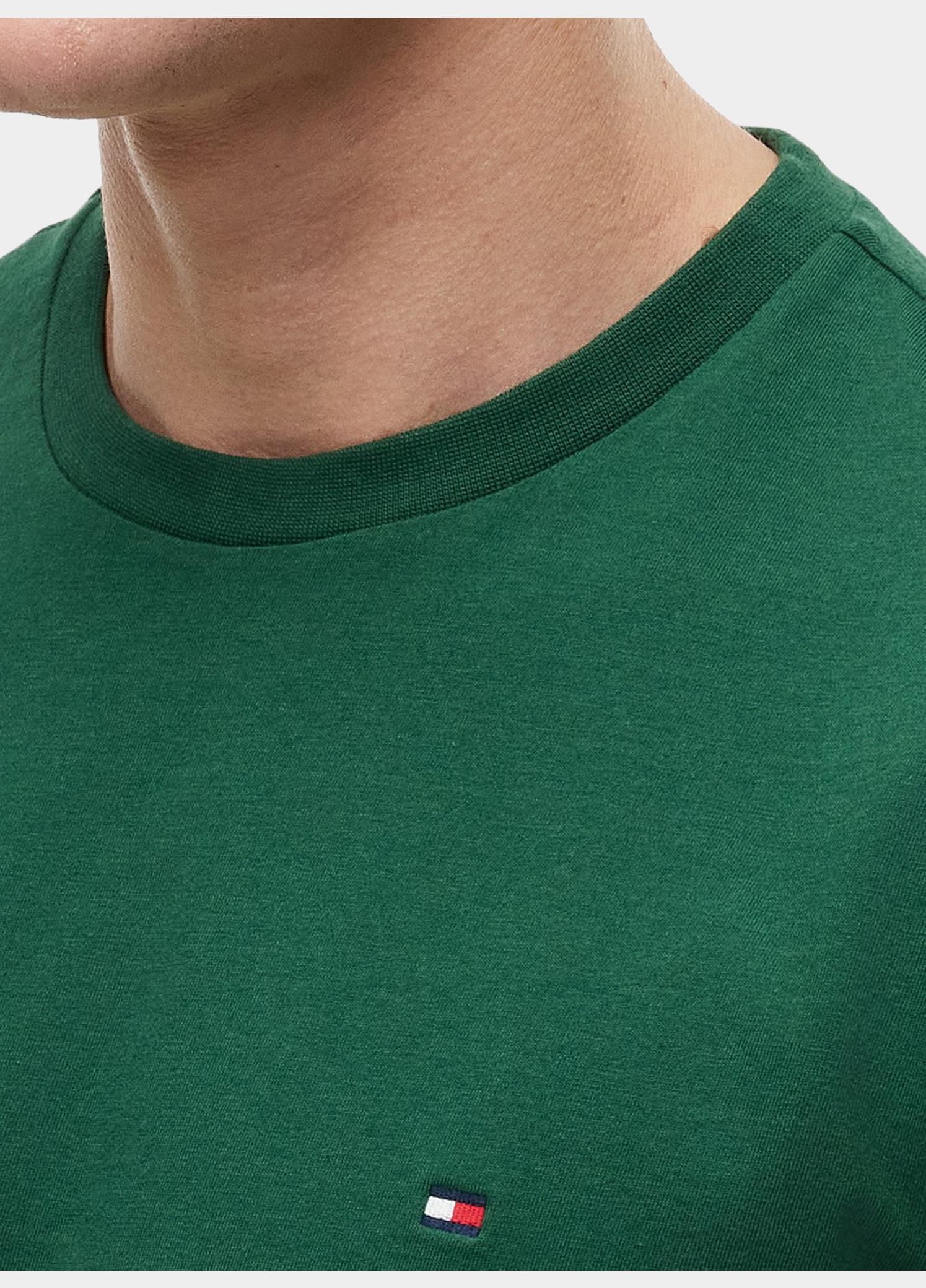 Tommy Hilfiger T-shirt heren Groen ESS SEASONAL REG FIT SOLID TE MW0MW39995/L2N