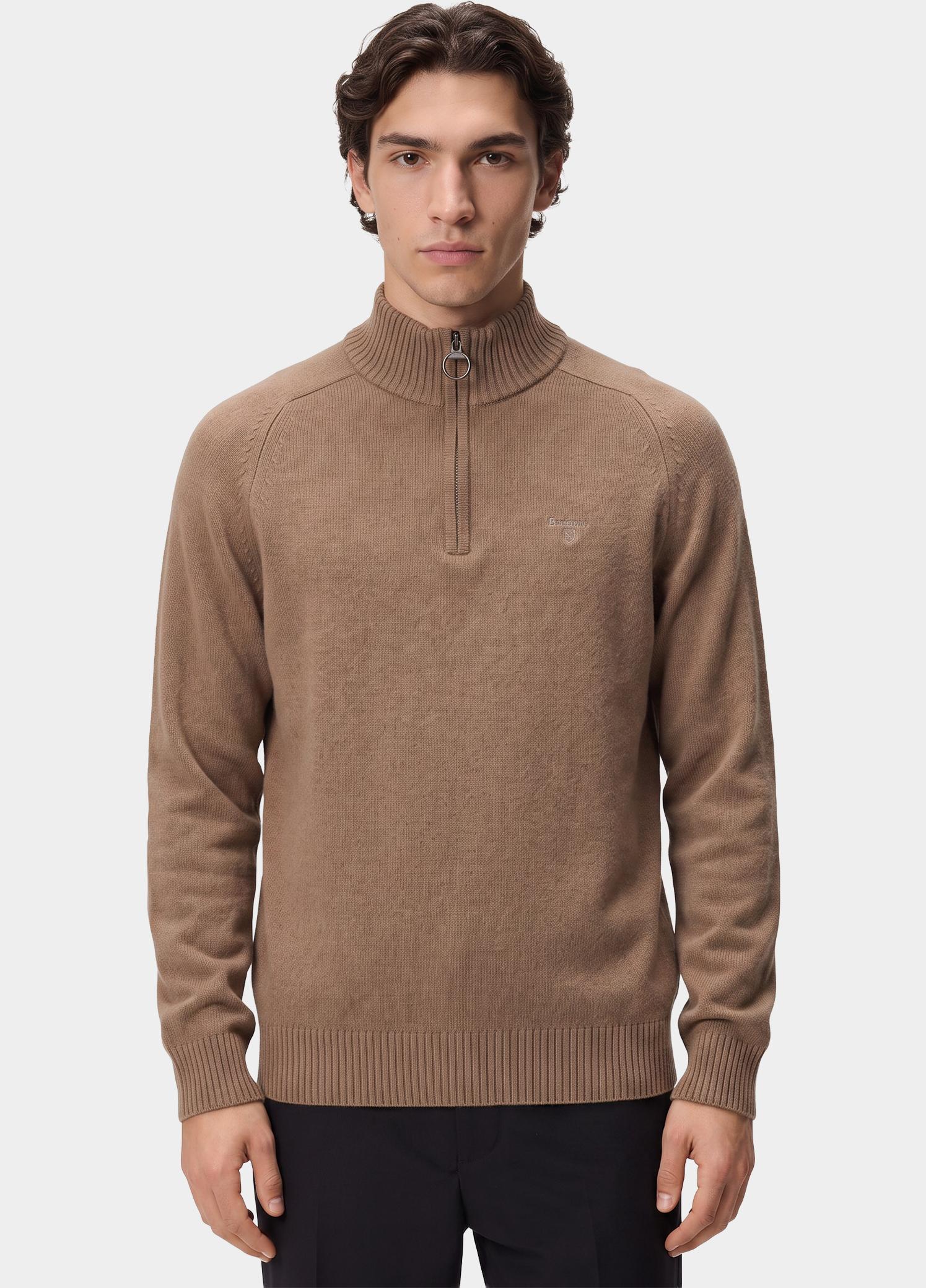 Barbour Half Zip Grijs Newtown MKN1774/ST17