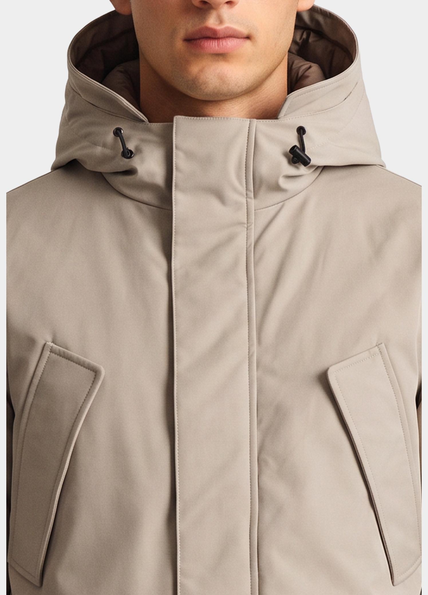 Profuomo Winterjas heren Beige  PPWU30005/B