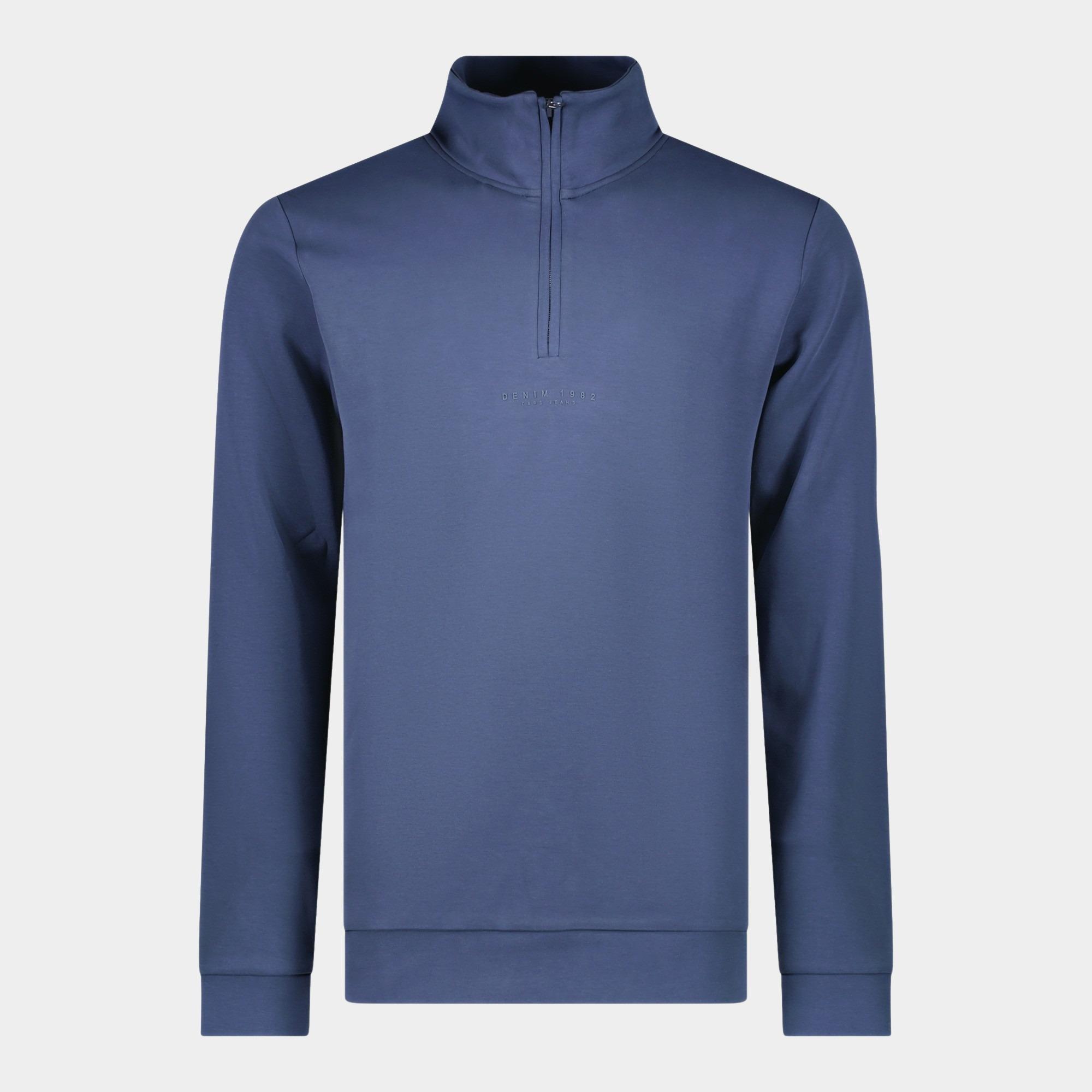 Cars Jeans sweat halfzip Blauw Syarr 62685/12