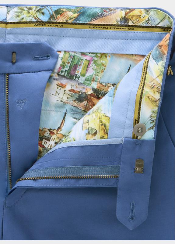 Meyer Chino Blauw BONN Art.1-8142 1021814200/15