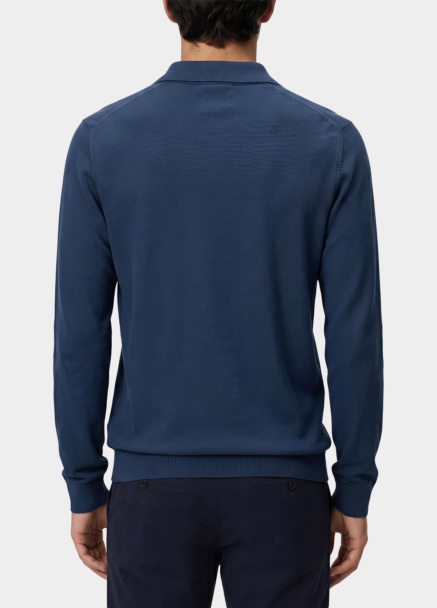 Lerros Polo lange mouwen heren Blauw  2685242/485