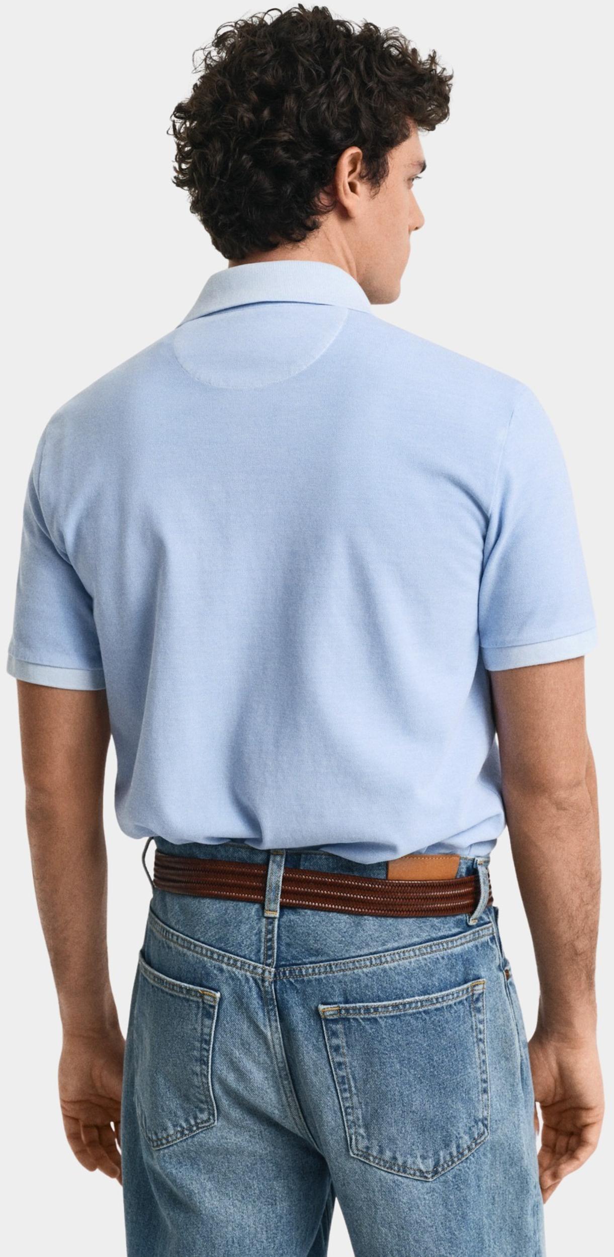 Gant Polo korte mouw Blauw SUNFADED SS POLO 2014057/457