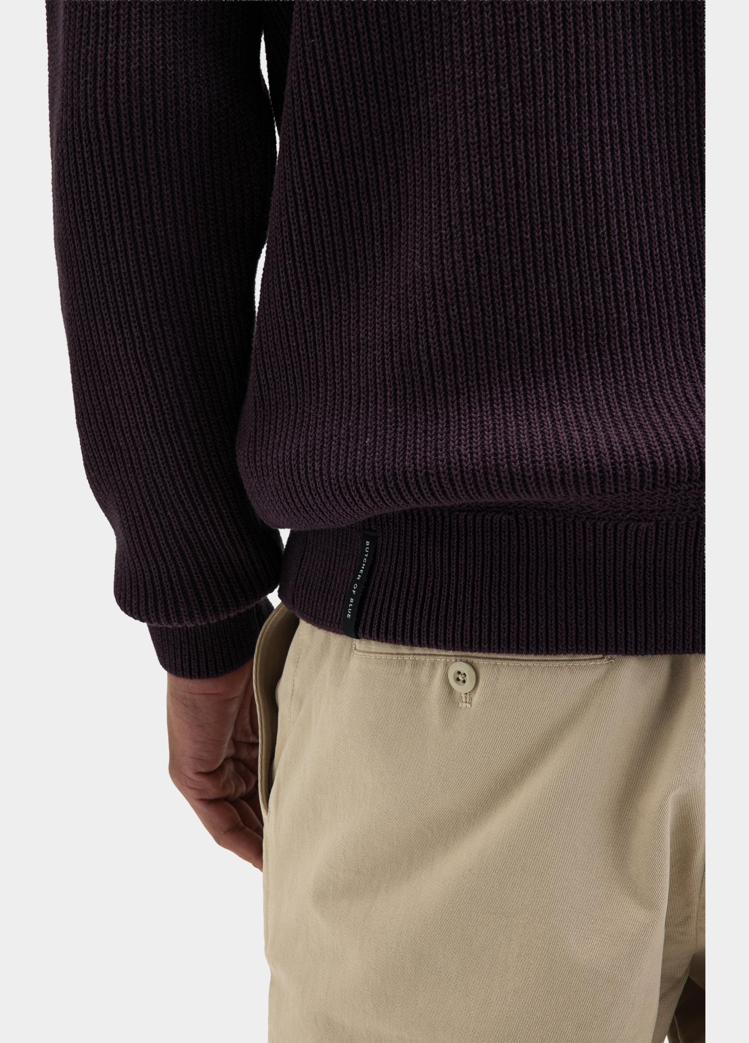 Butcher of Blue Polo lange mouwen heren Rood Galway M2626033/845