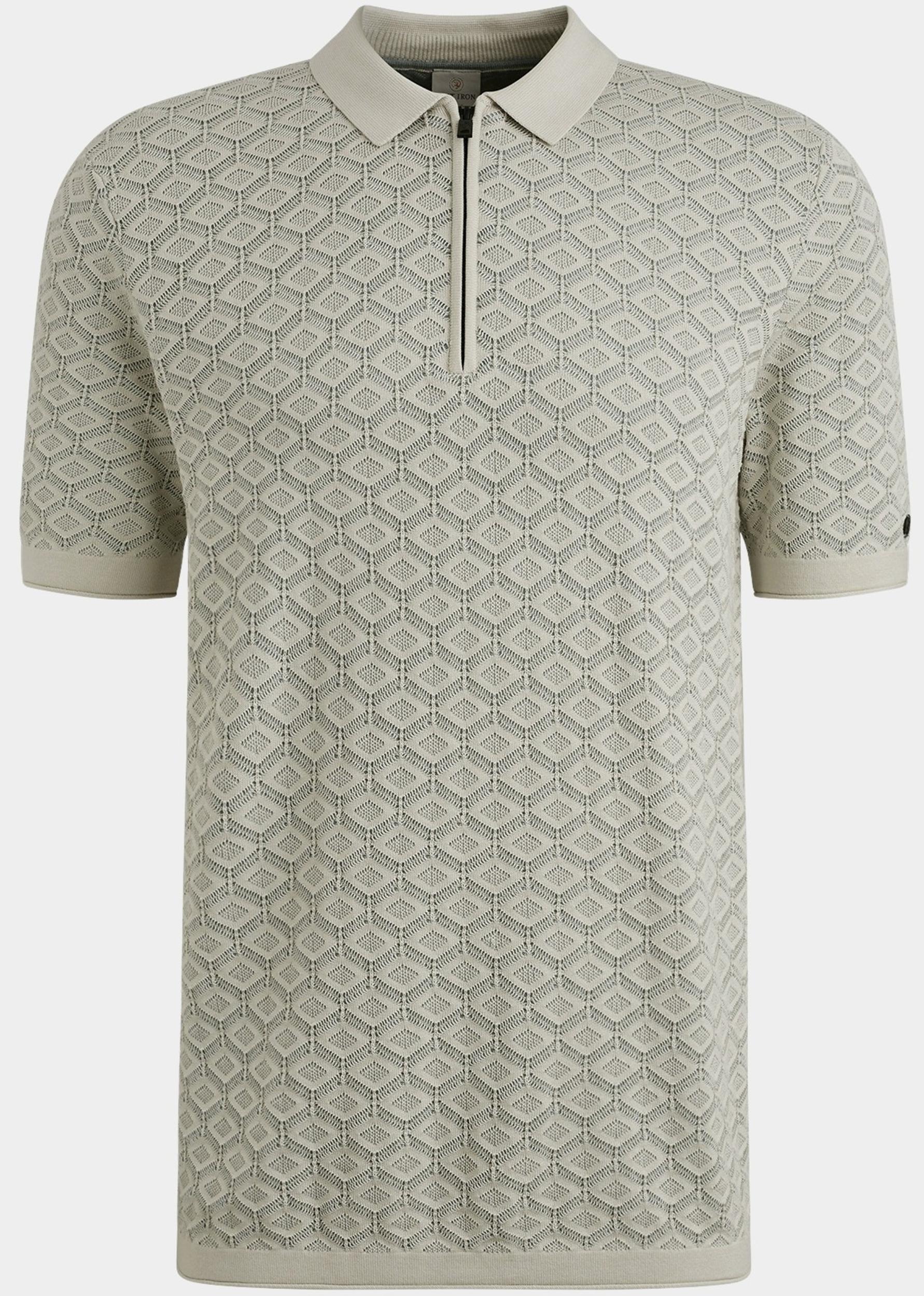 Cast Iron Polo korte mouw Beige Short sleeve polo cotton moda CPSS2504886/7014
