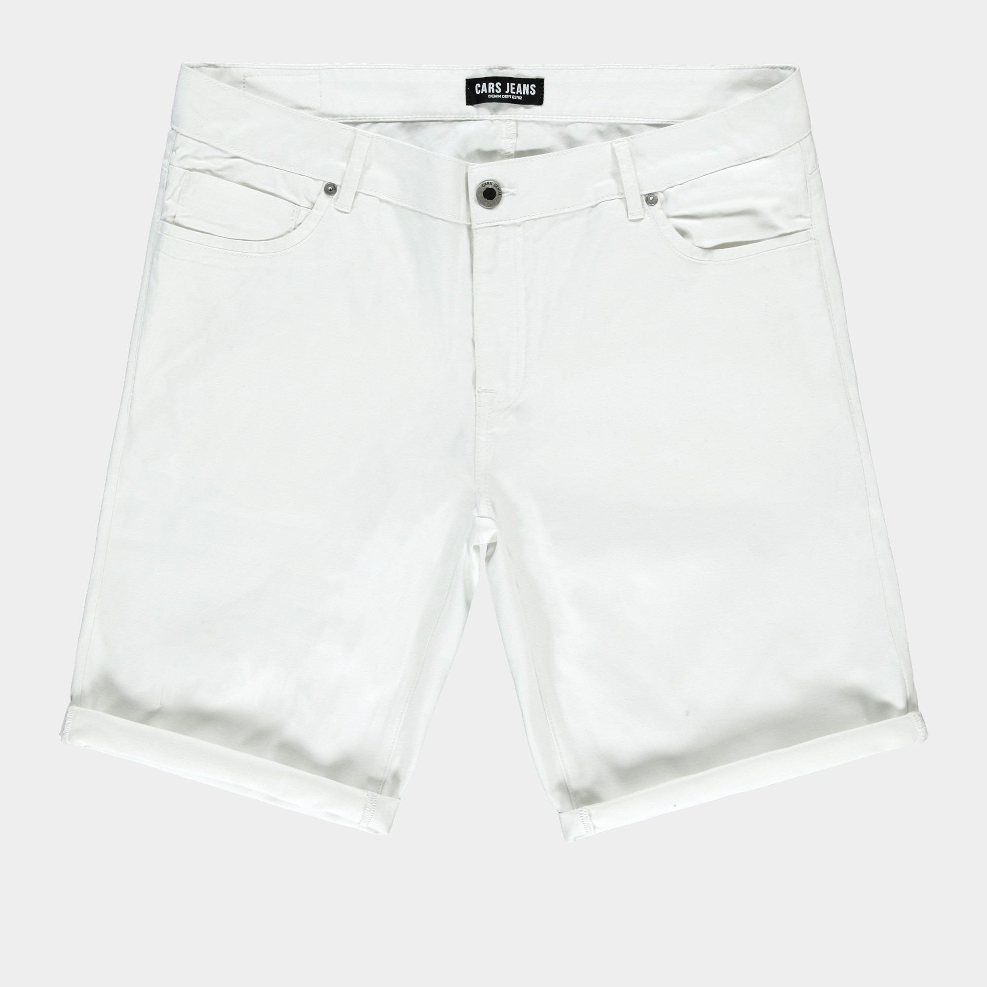 Cars Jeans Korte Broek Wit NATHAN 62322/20