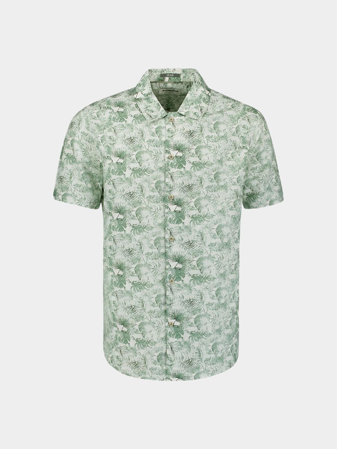 No Excess Casual hemd korte mouw Groen  27440335/050