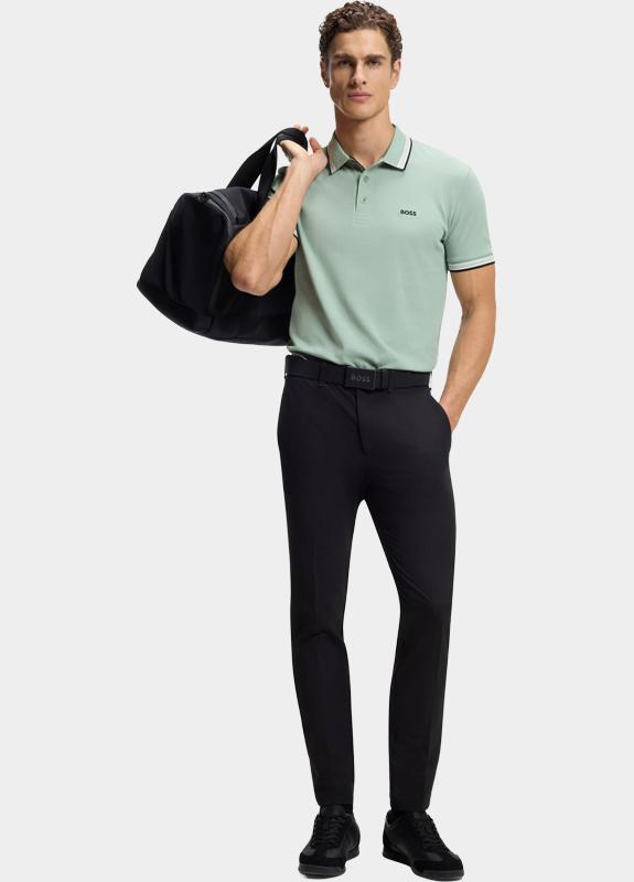 BOSS Green Polo korte mouw Groen Paddy 10241663 01 50469055/360