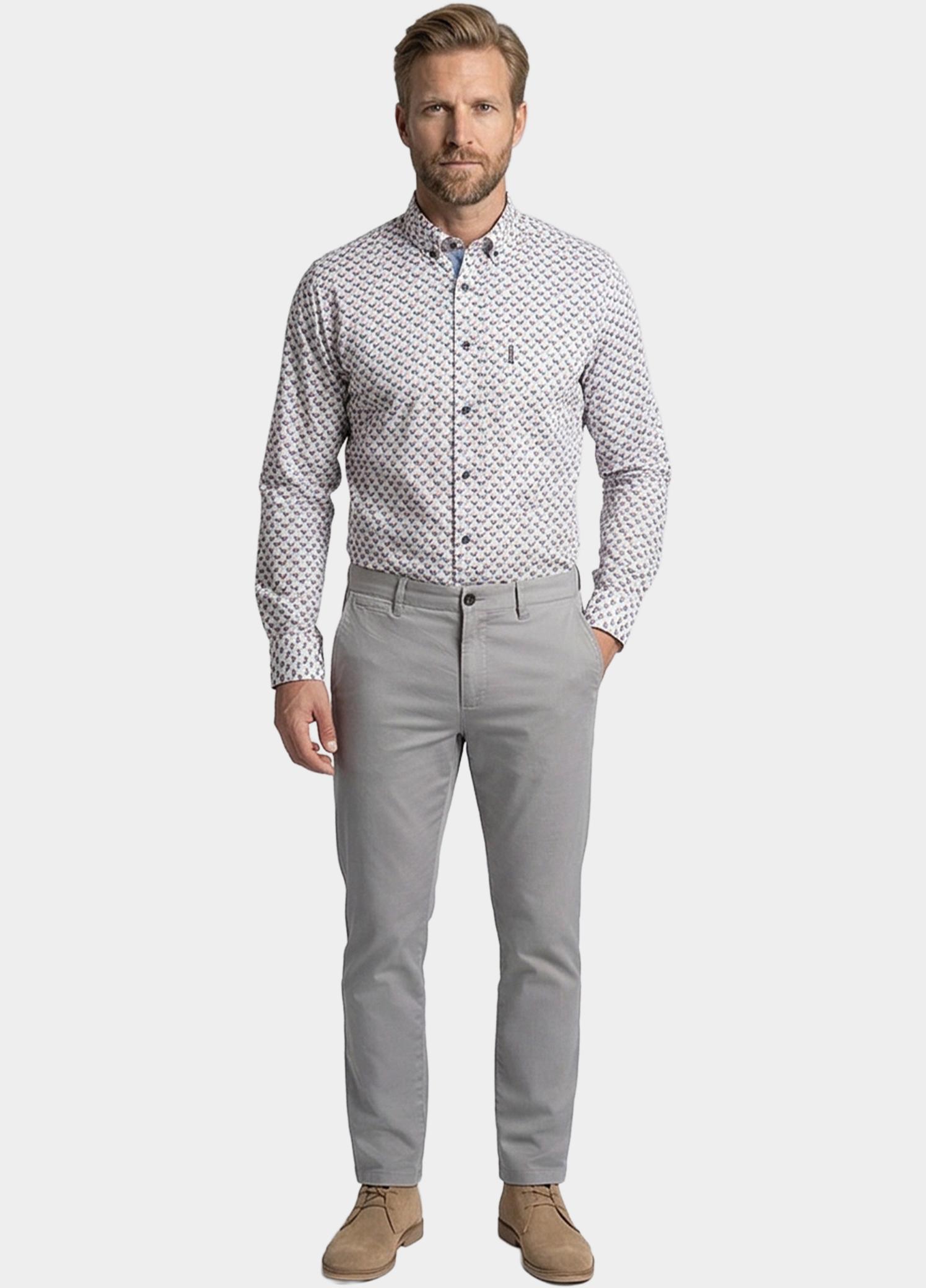 Giordano overhemd korte mouw heren Rood League Short Sleeve Button Do 616036/30