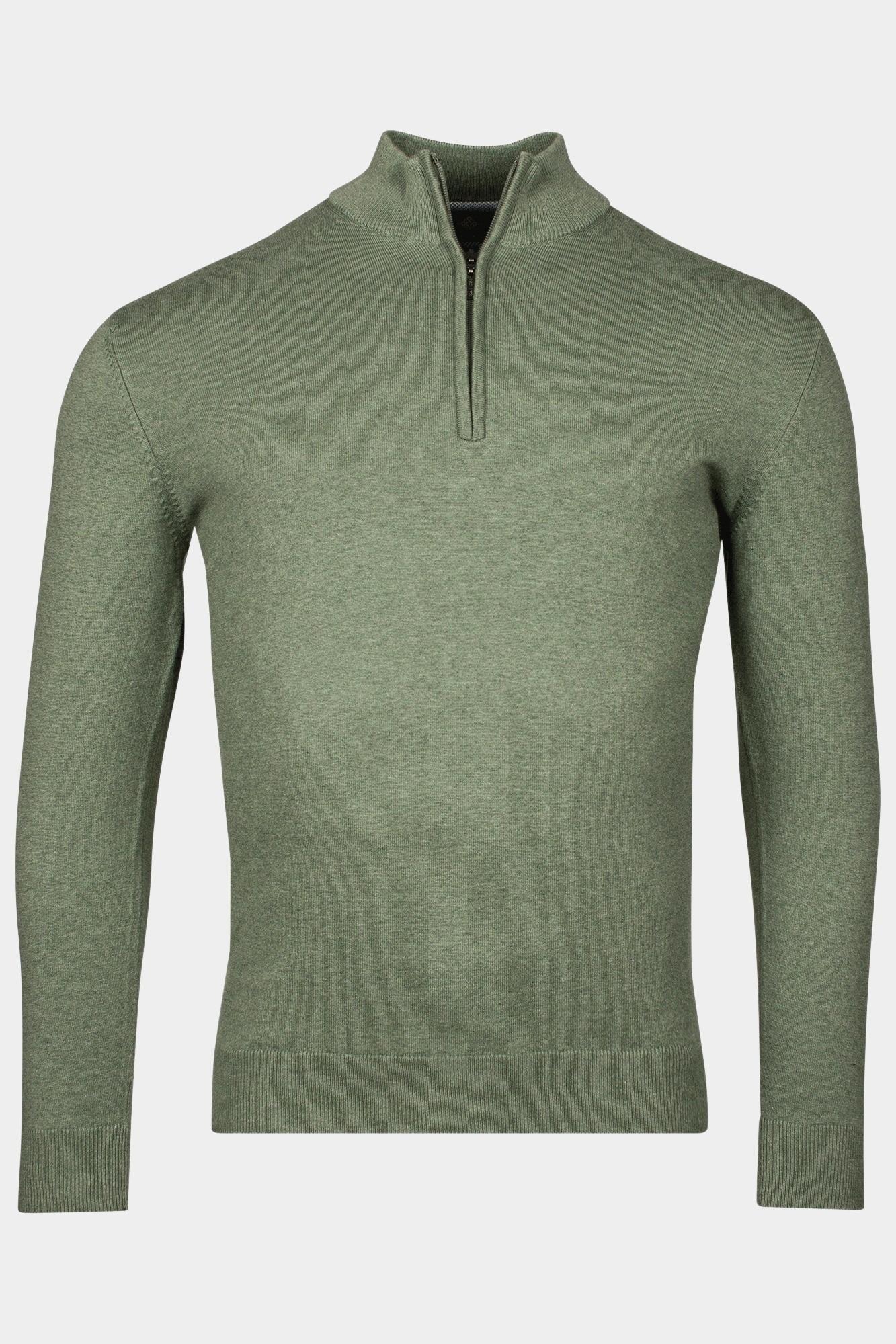 Baileys Half Zip Groen Pullover 1/2 zip  Pima Cotton 518400/745