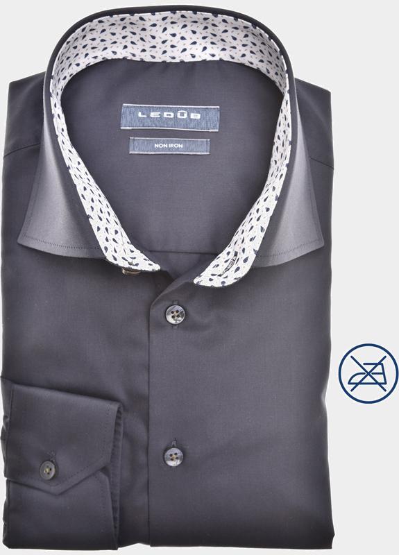 Ledub Business hemd lange mouw Blauw  0142099/190-910-000