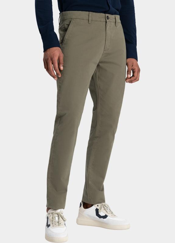 Dstrezzed Katoenen 5-Pocket Groen Charlie Slimfit Chino 501656-NNOS/511