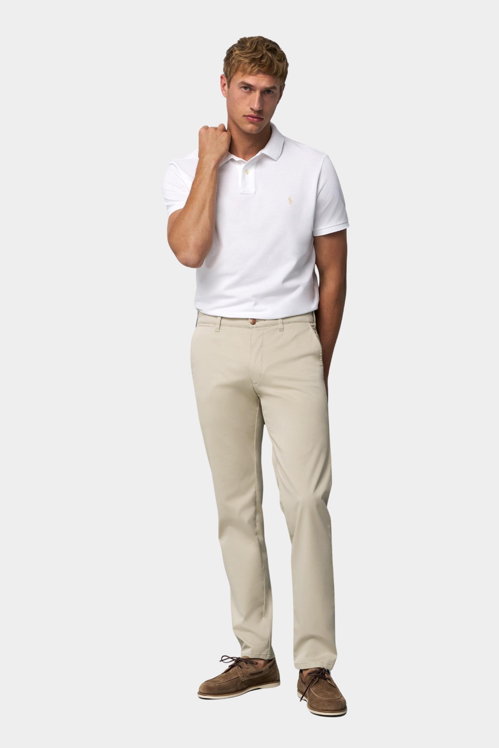 Meyer Katoenen Broek Grijs CHINO Art.1-6181 3641618100/33