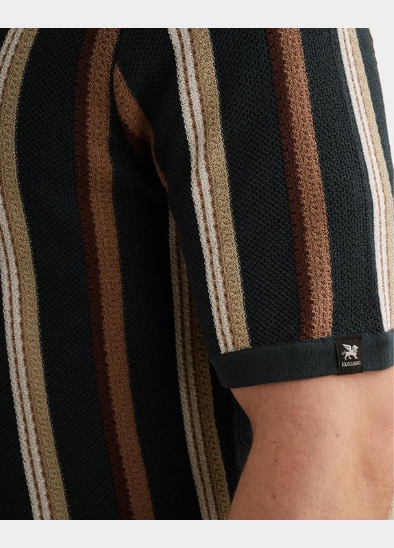 Vanguard Polo korte mouw Blauw Short sleeve polo cotton moda VPSS2604854/5108