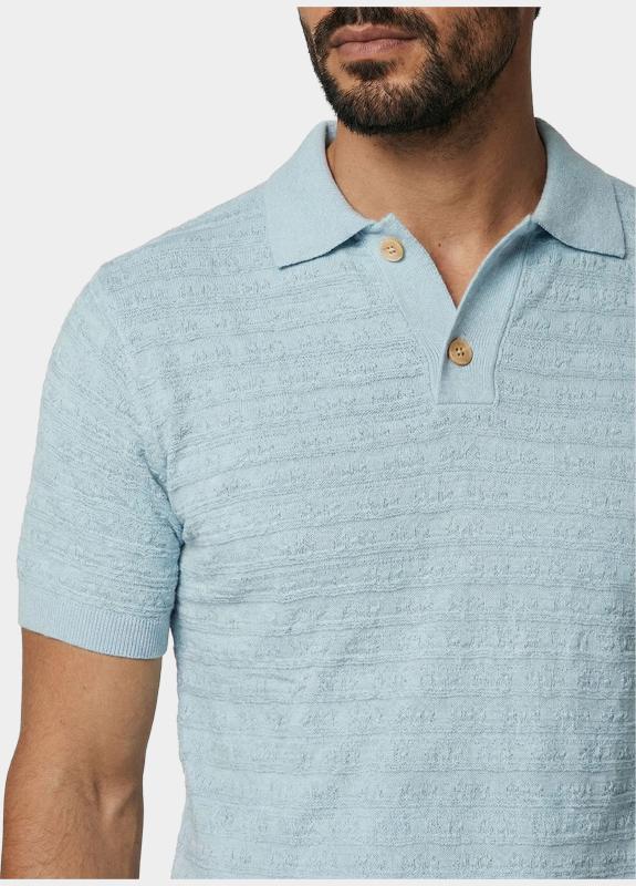 Innocente Polo heren Blauw  324/604 Light blue