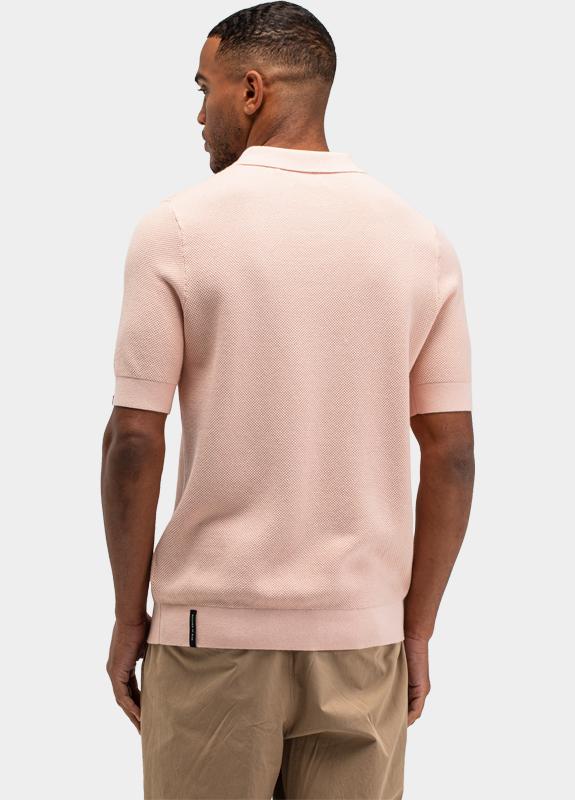 Butcher of Blue Polo korte mouw Paars Ripley M2616001/516