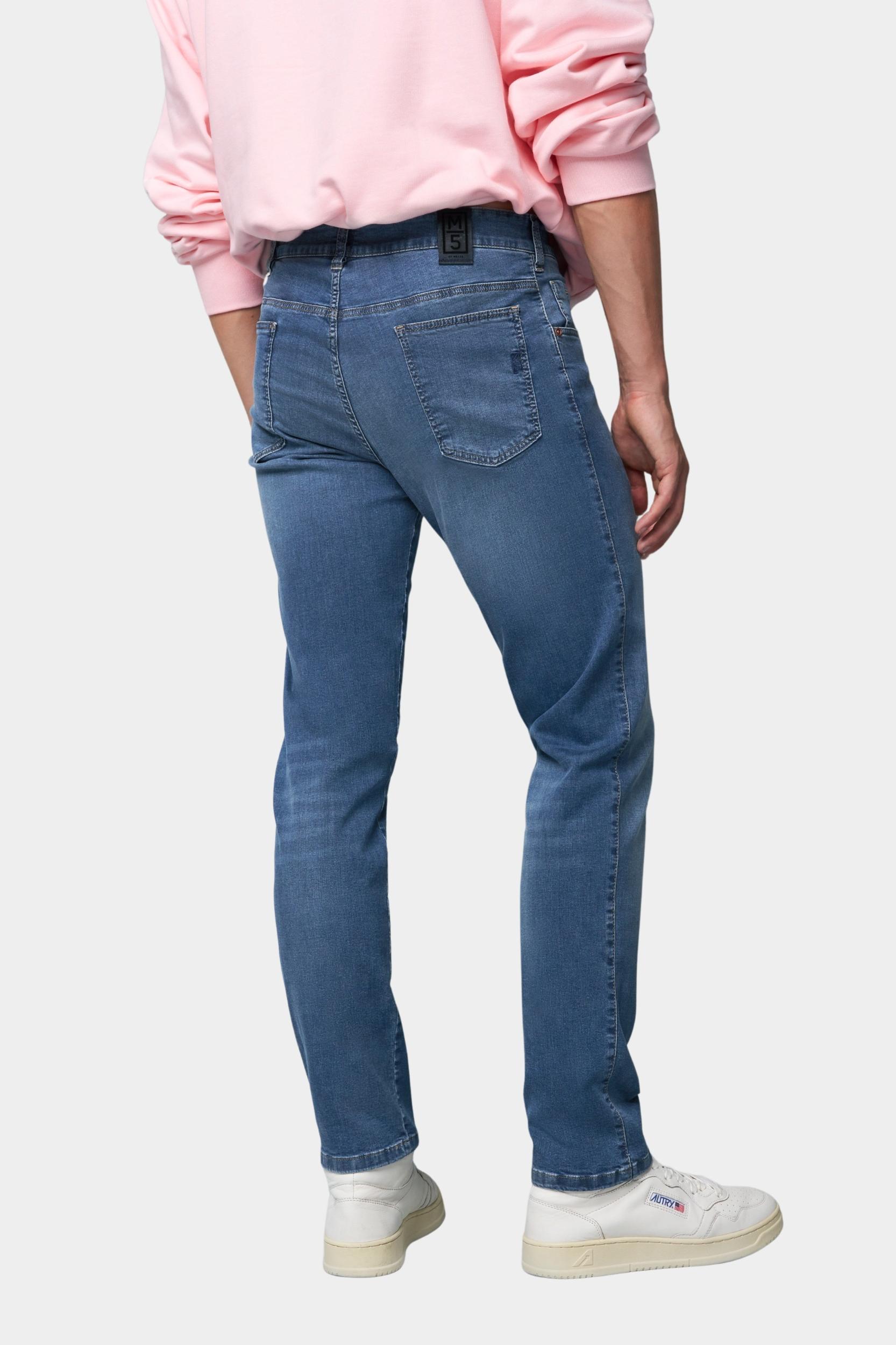 Meyer Flatfront Jeans Blauw SLIM Art.1-6276 3611627600/16