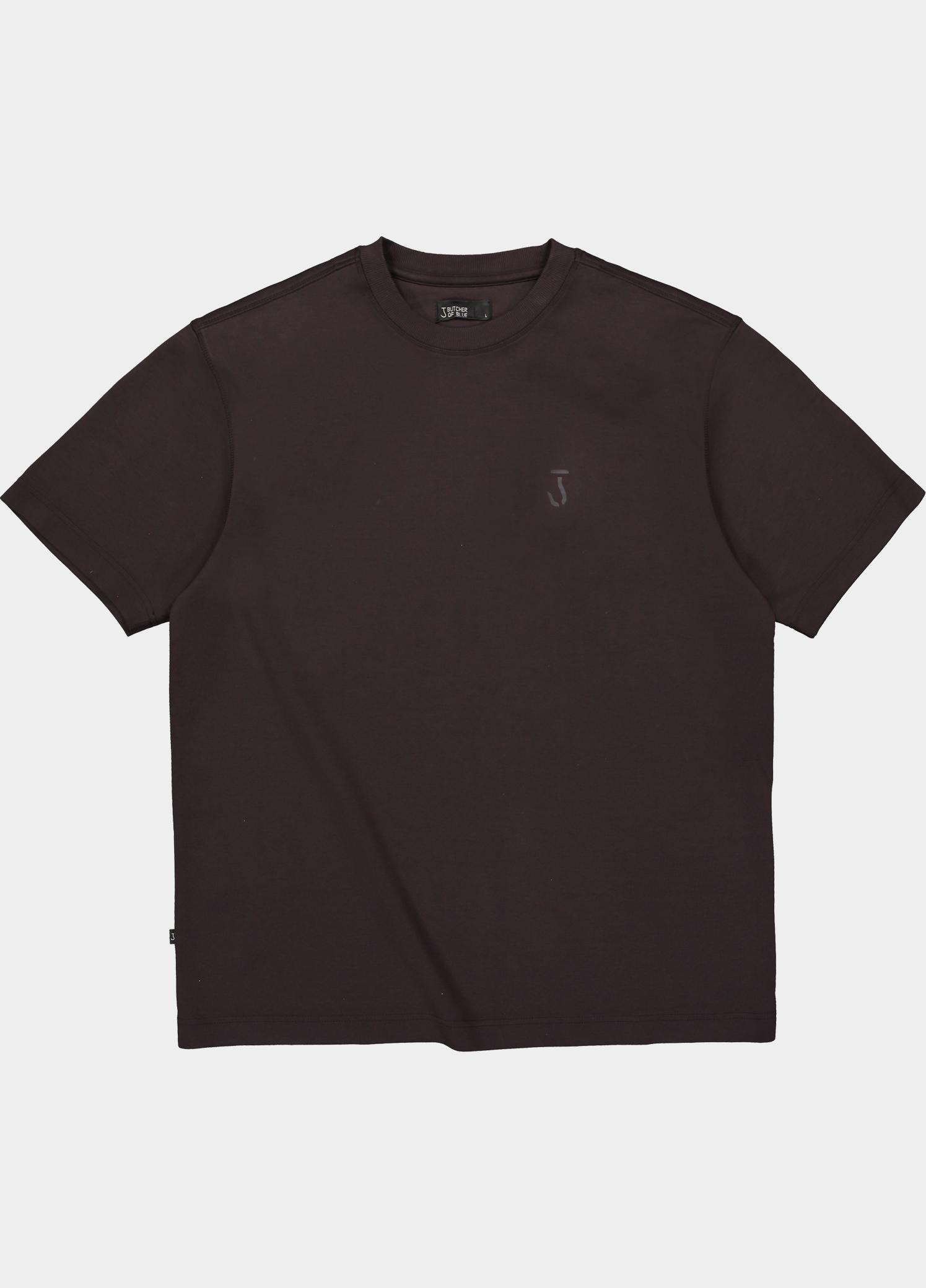 Butcher of Blue T-shirt heren Bruin Mercer M2622003/694