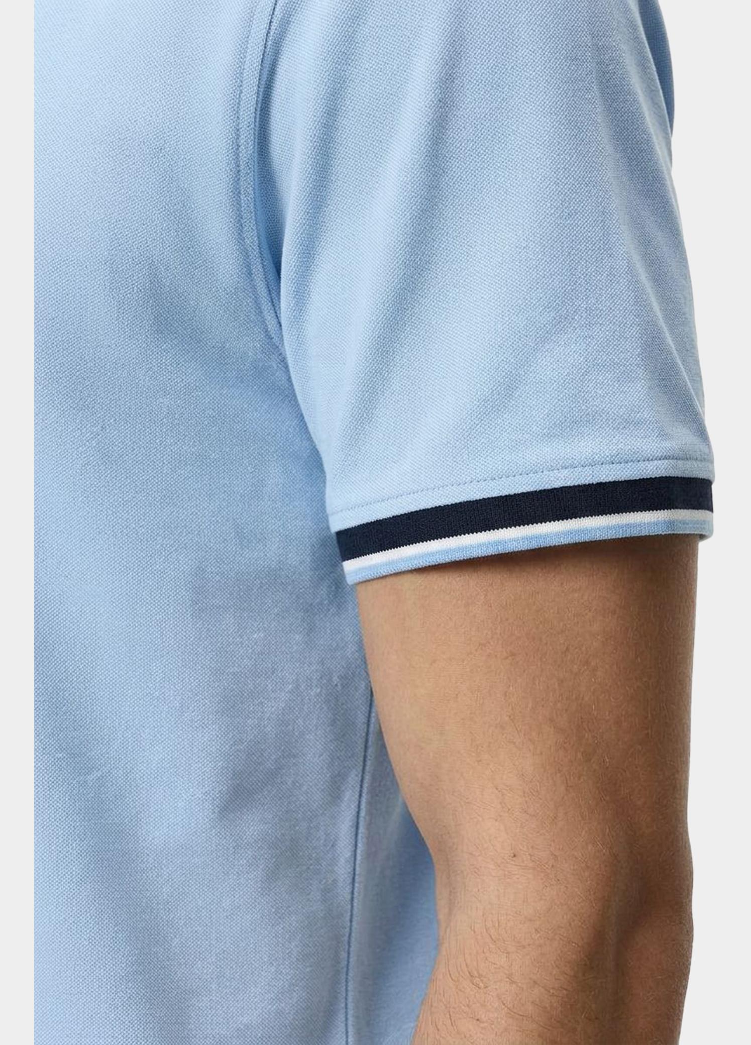 Casamoda Polo korte mouw Blauw Polo 2-tone PQ 126320101/102