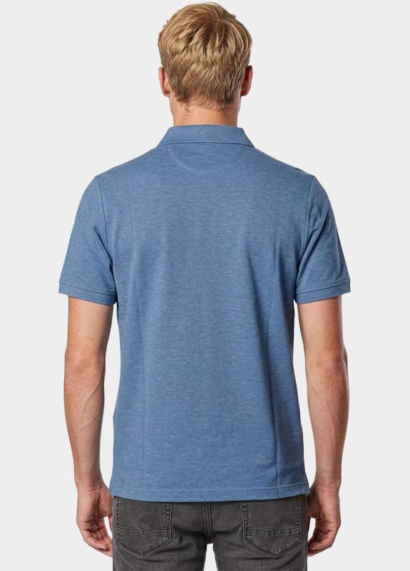 Scotland Blue Polo heren Blauw Fang Polo SPE26108FA63SB/4006