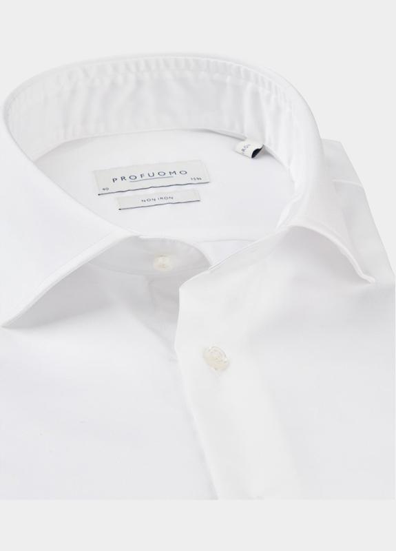 Profuomo Business hemd lange mouw Wit  PP2H00011/A
