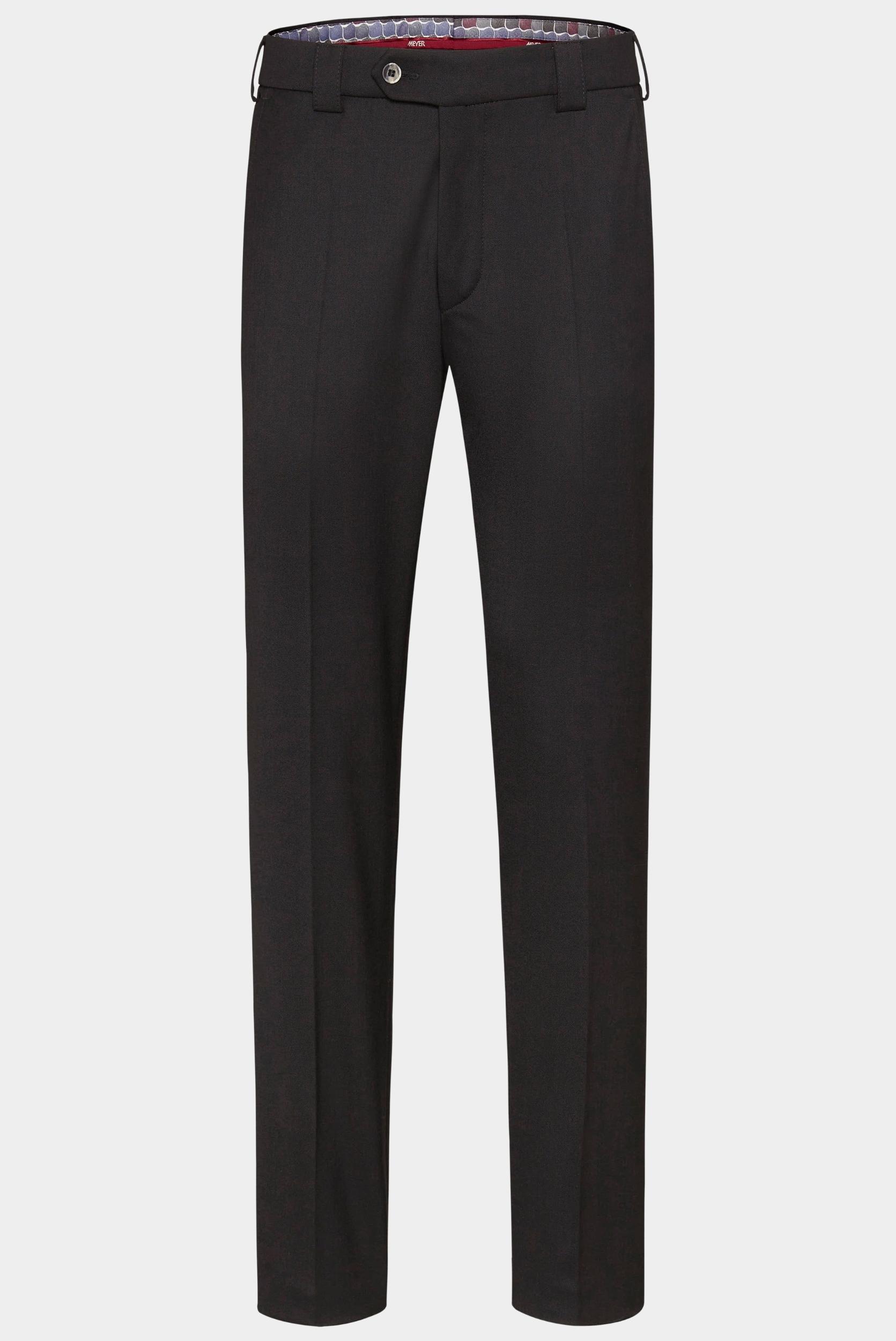 Meyer Wollen Pantalon Zwart ROMA Art. 9-288 1150928800/09