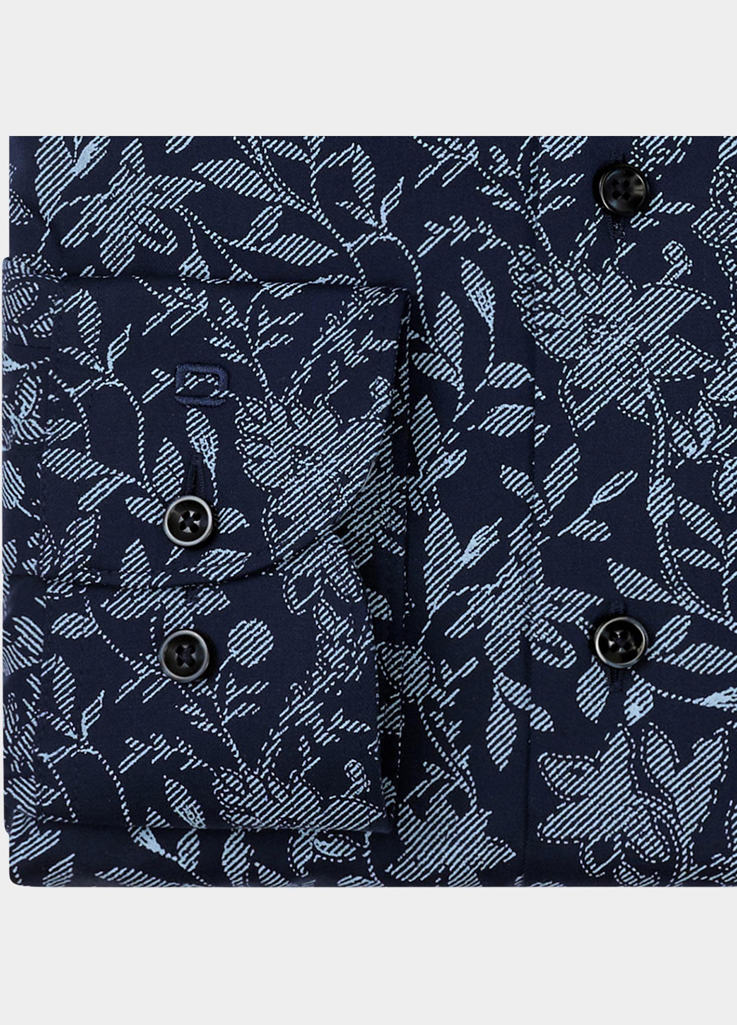 Olymp Zakelijk overhemd heren Blauw Luxor CC mf D.2163 o.T. 139224/18