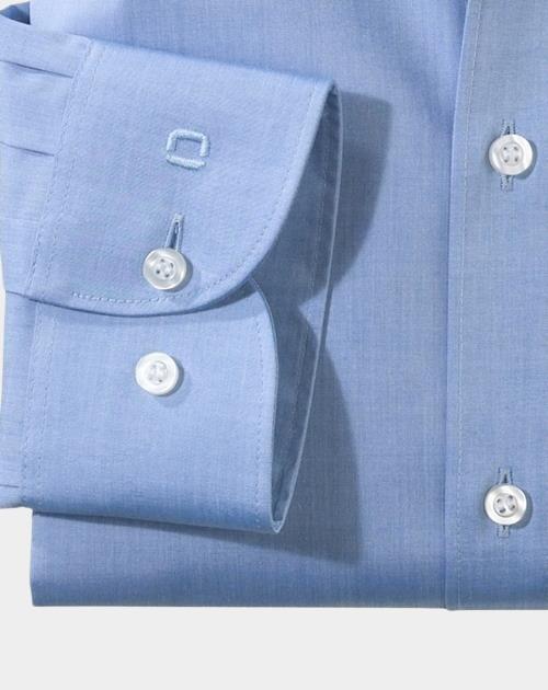 Olymp Business hemd lange mouw Blauw Level Five 208064/19