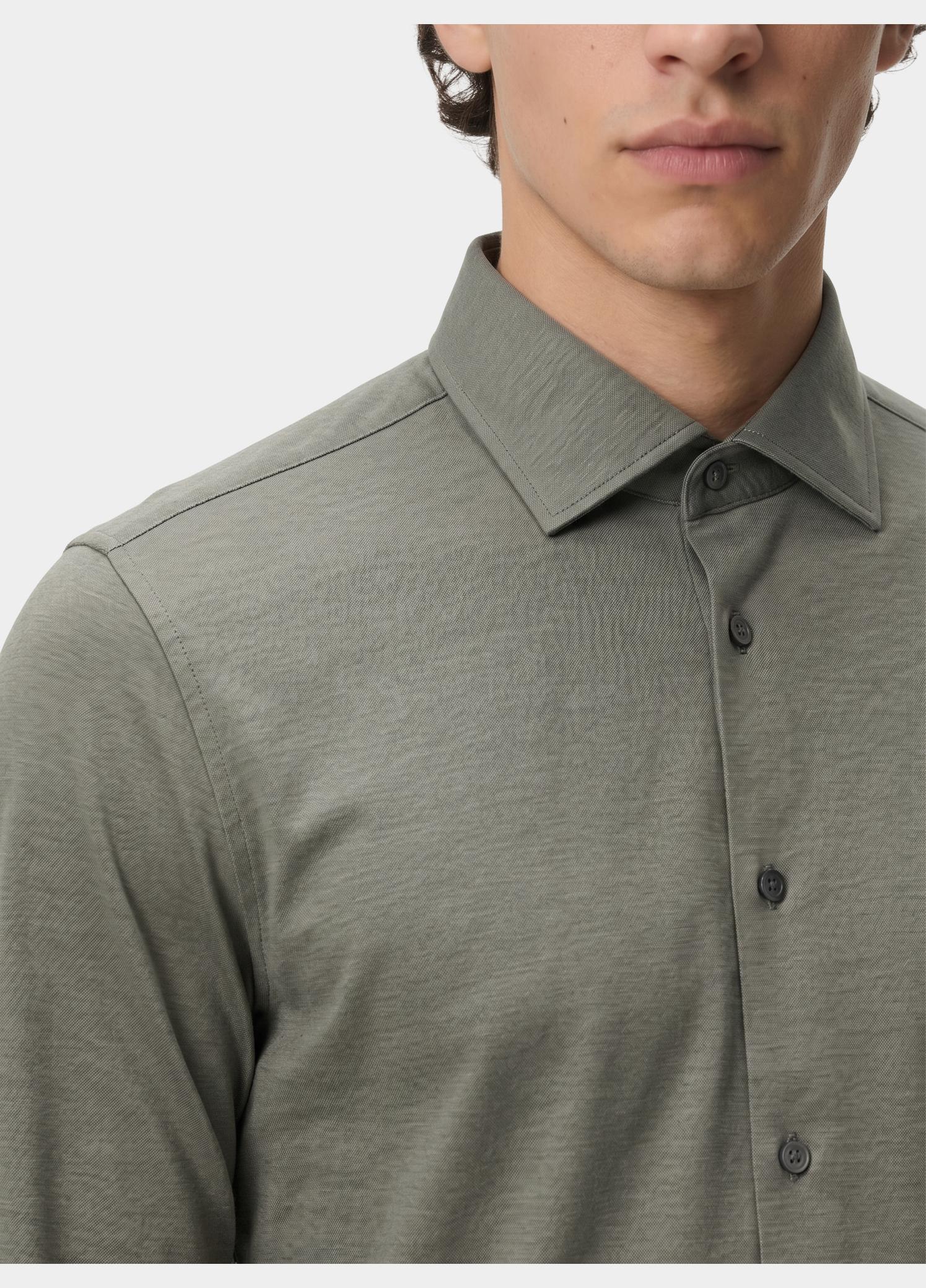 Venti Business hemd lange mouw Groen Kent Modern Fit 123963800/300