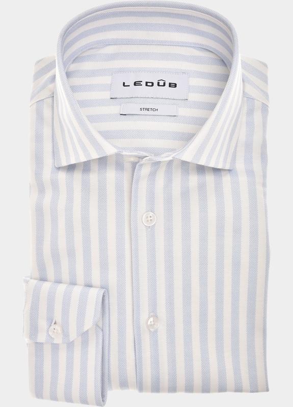 Ledub Business hemd lange mouw Blauw LE24216 MFN5 0143405/120-000-000