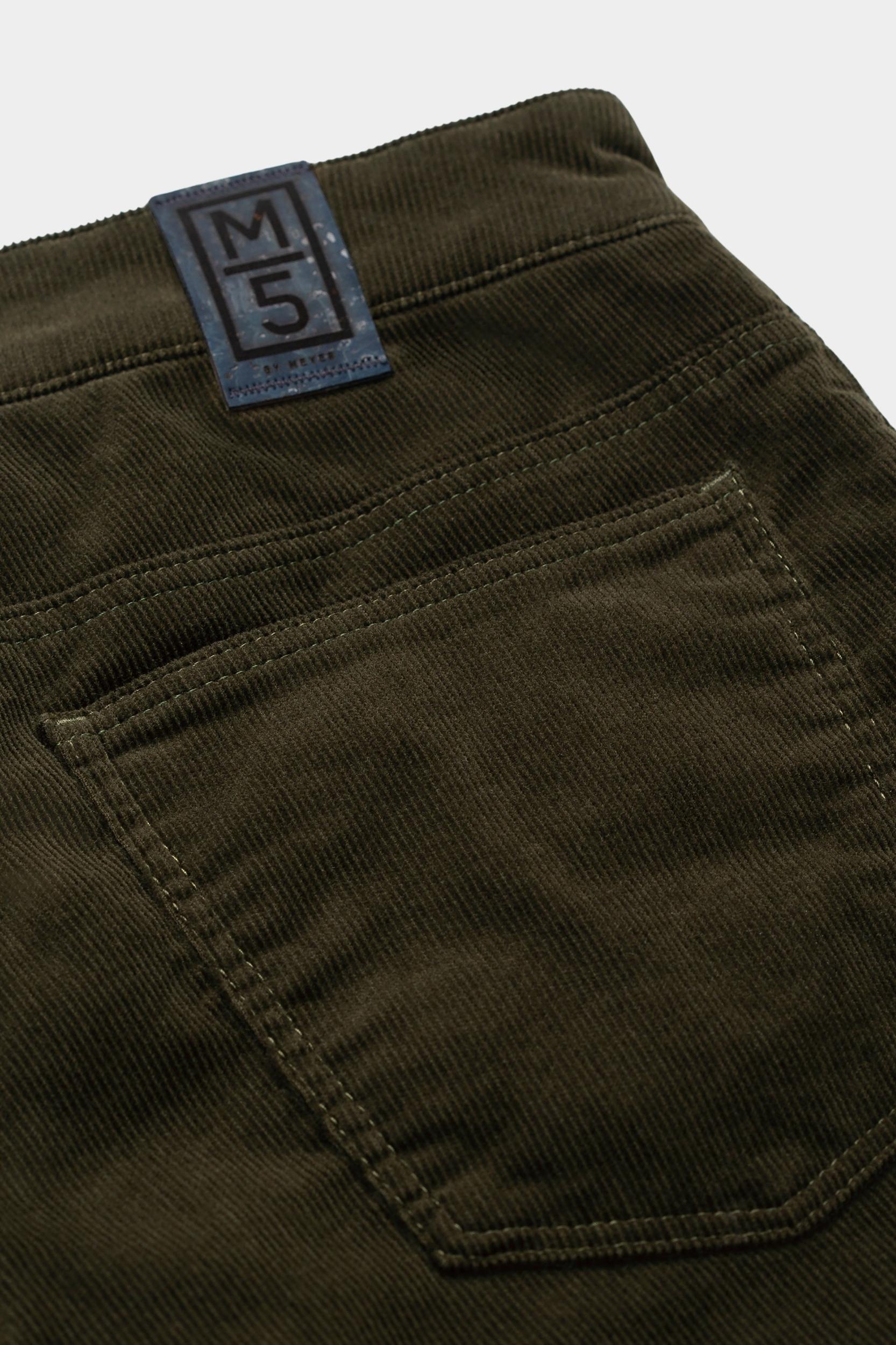 Meyer Katoenen 5-Pocket Groen M5 Slim Art.2-6180 3612618000/29