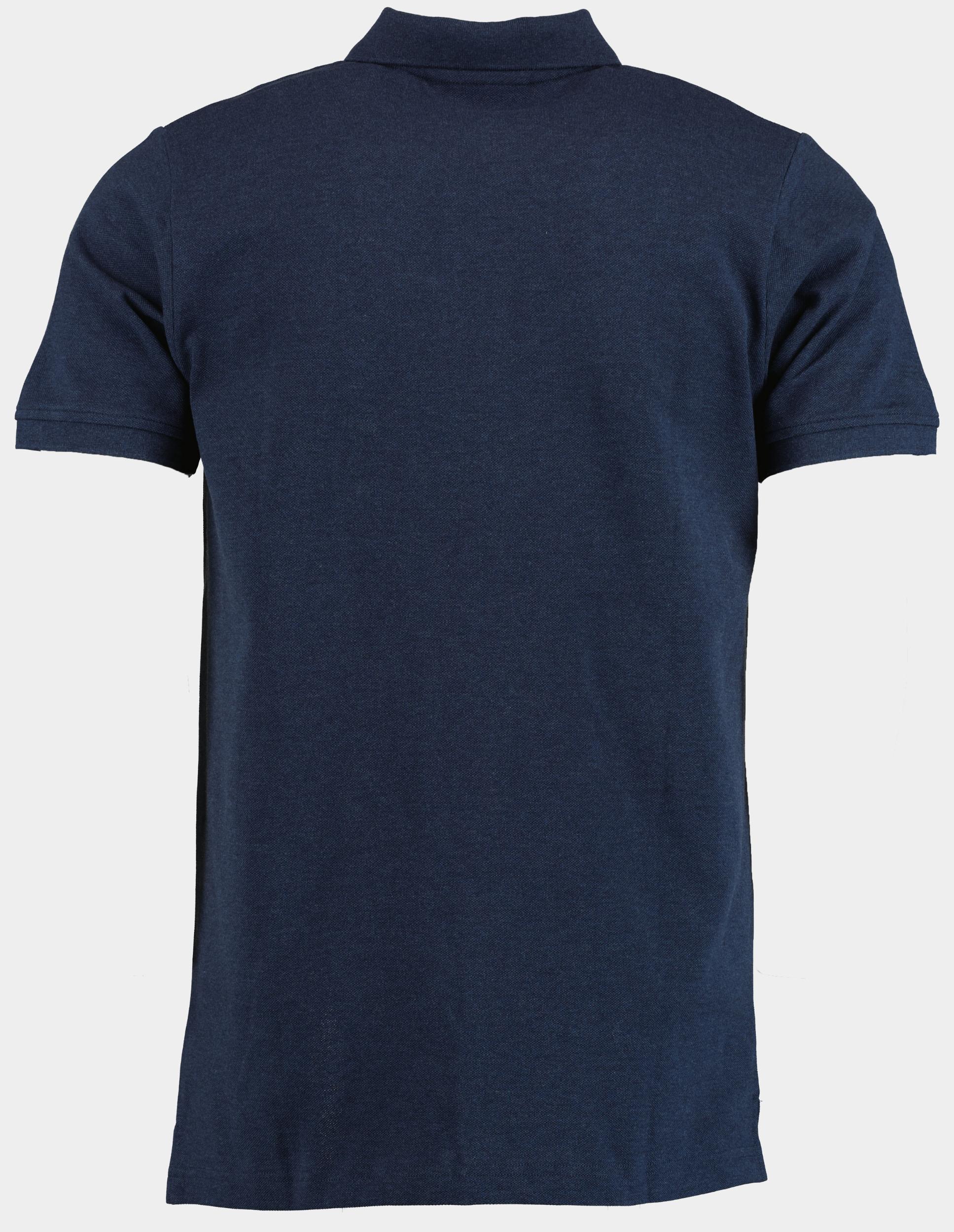 Scotland Blue Polo korte mouw Blauw Fang Polo 25108FA63SB/290 navy