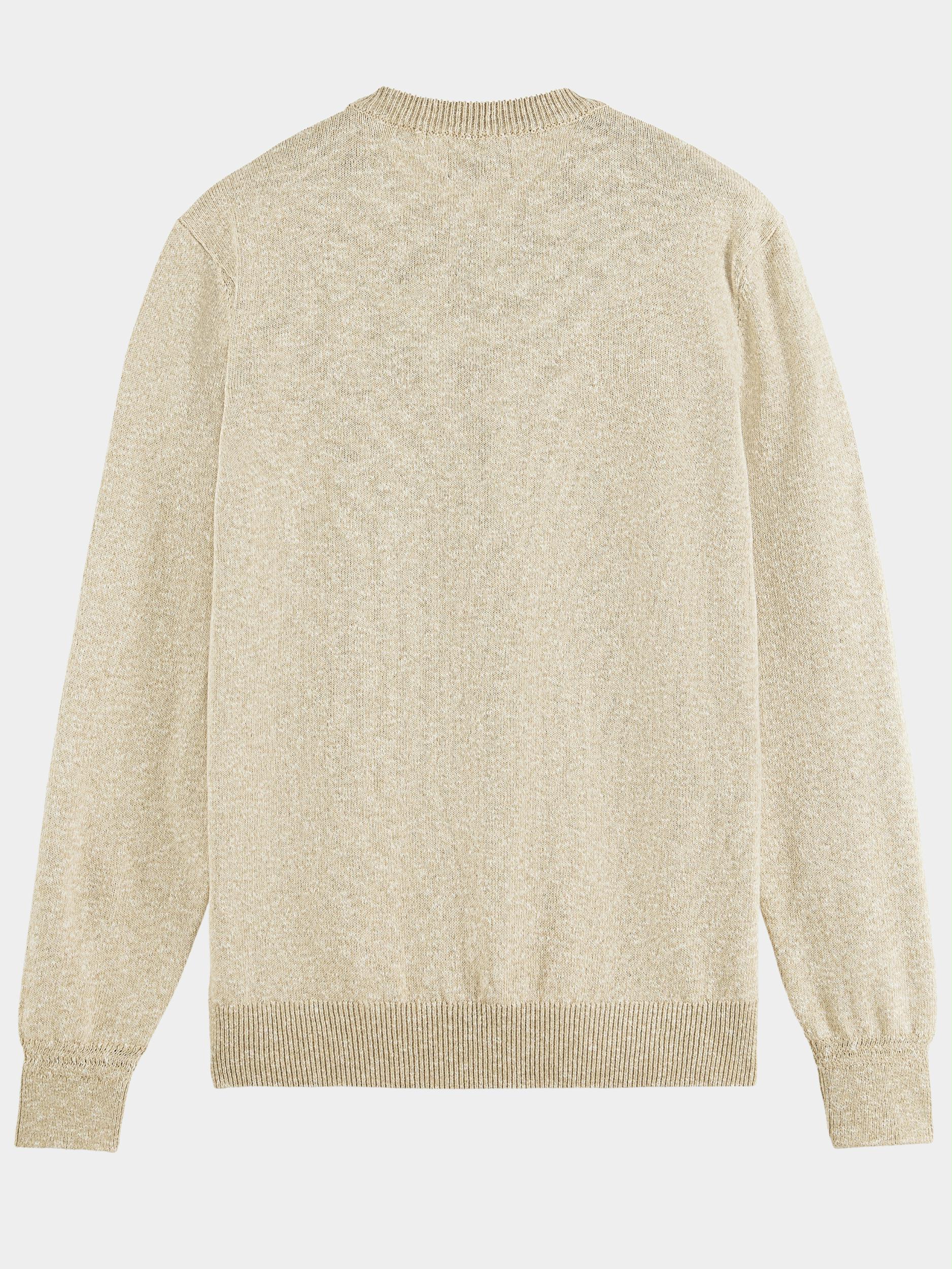 Scotch & Soda Pullover Beige Melange crewneck pullover 170014/0610