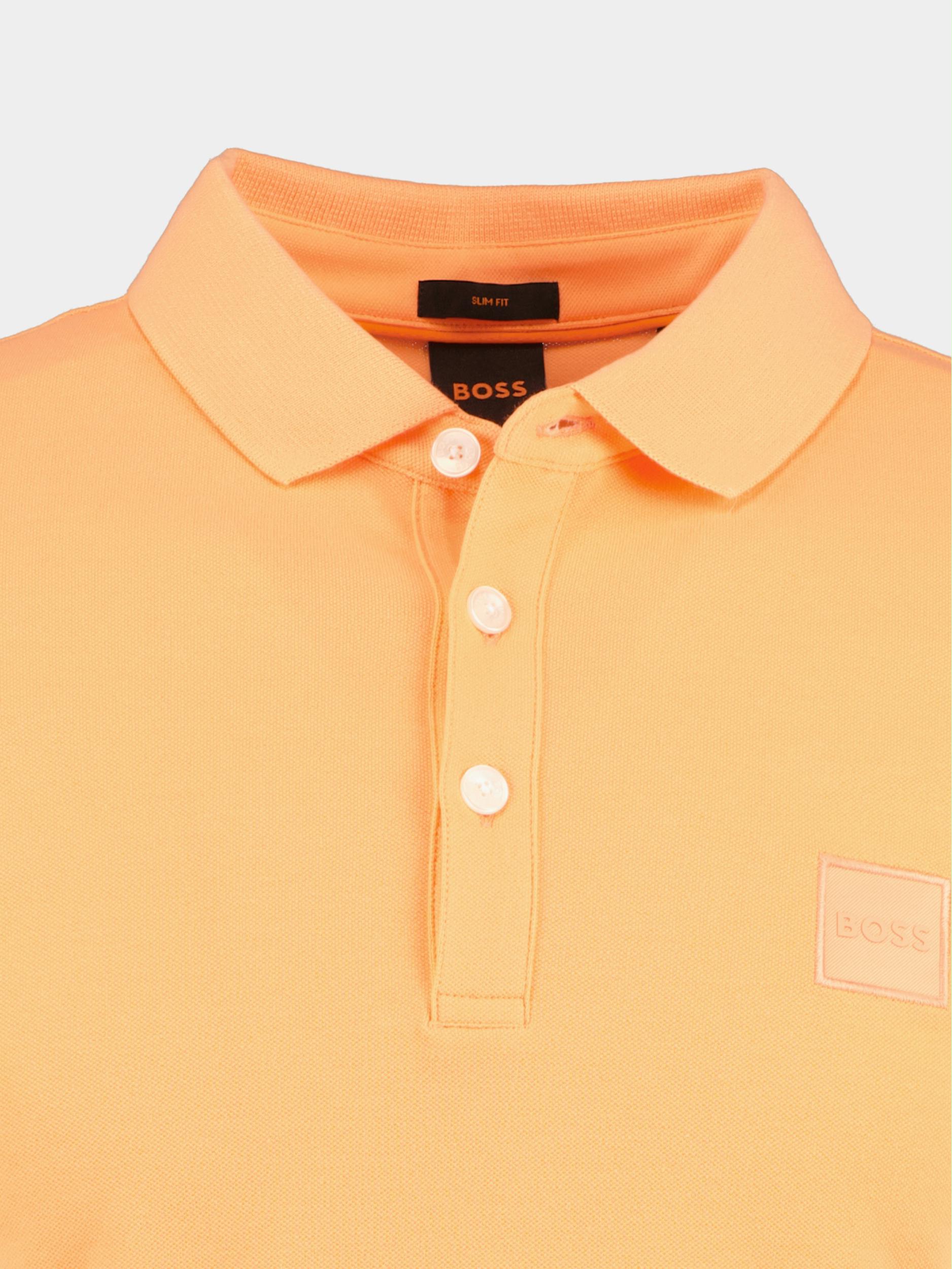 BOSS Orange Polo korte mouw Oranje Passenger 10242645 01 50472668/833