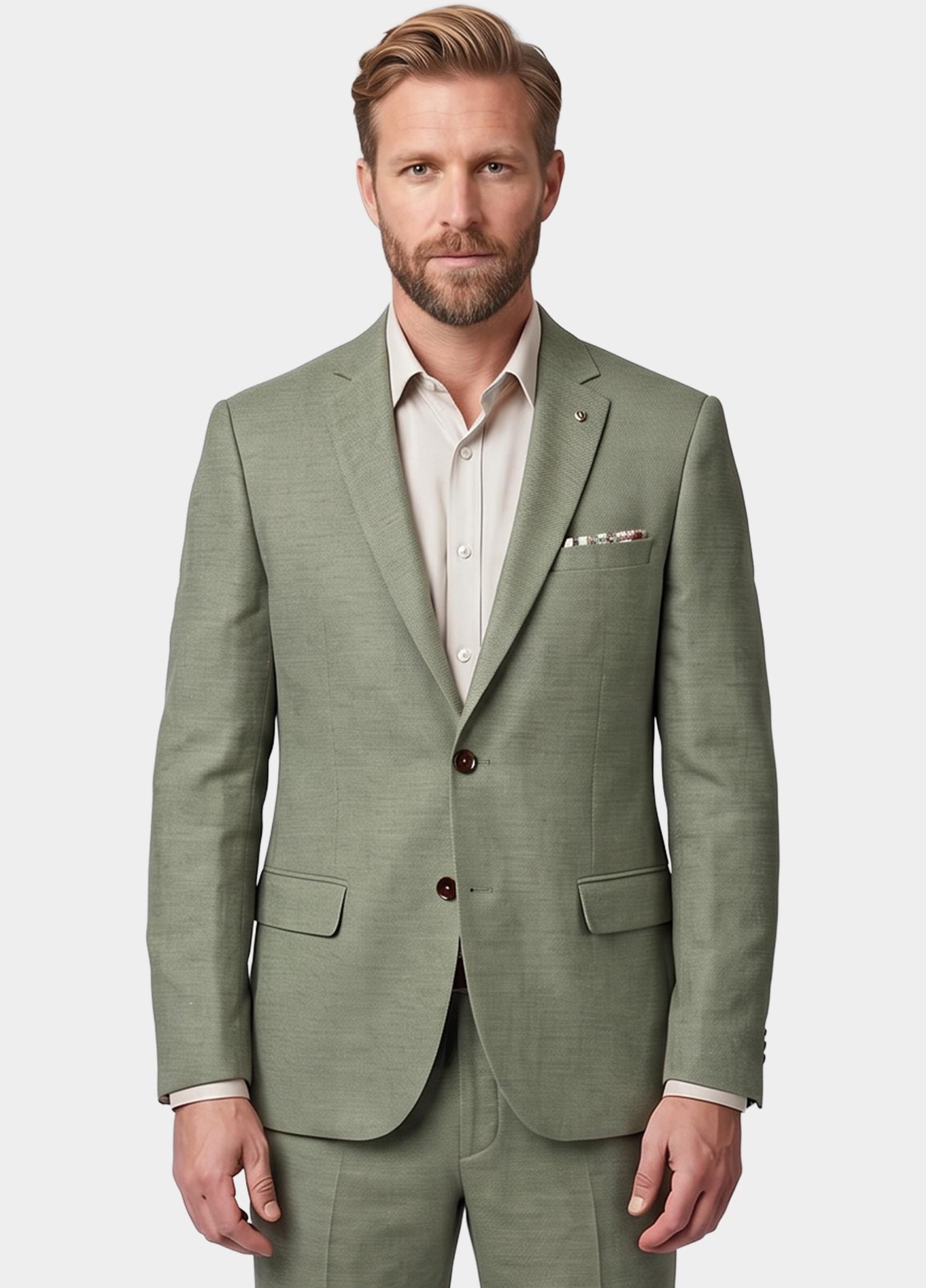 Giordano Colbert Groen Robert blazer fully lined Wov 612610/70