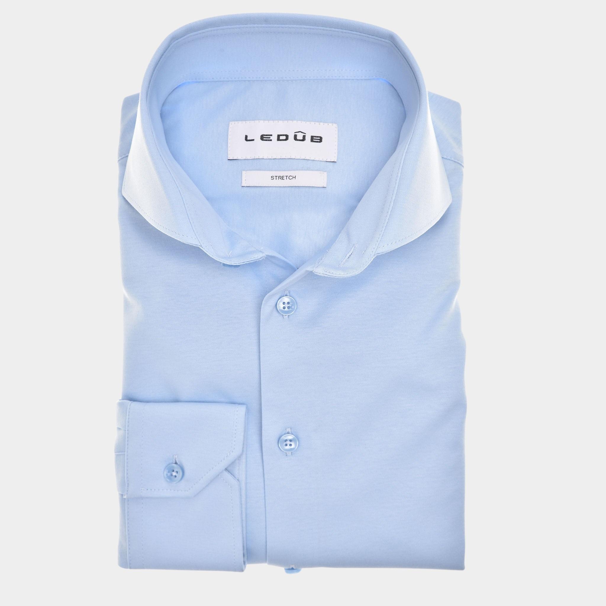 Ledub Business hemd lange mouw Blauw  0142965/125-000-000